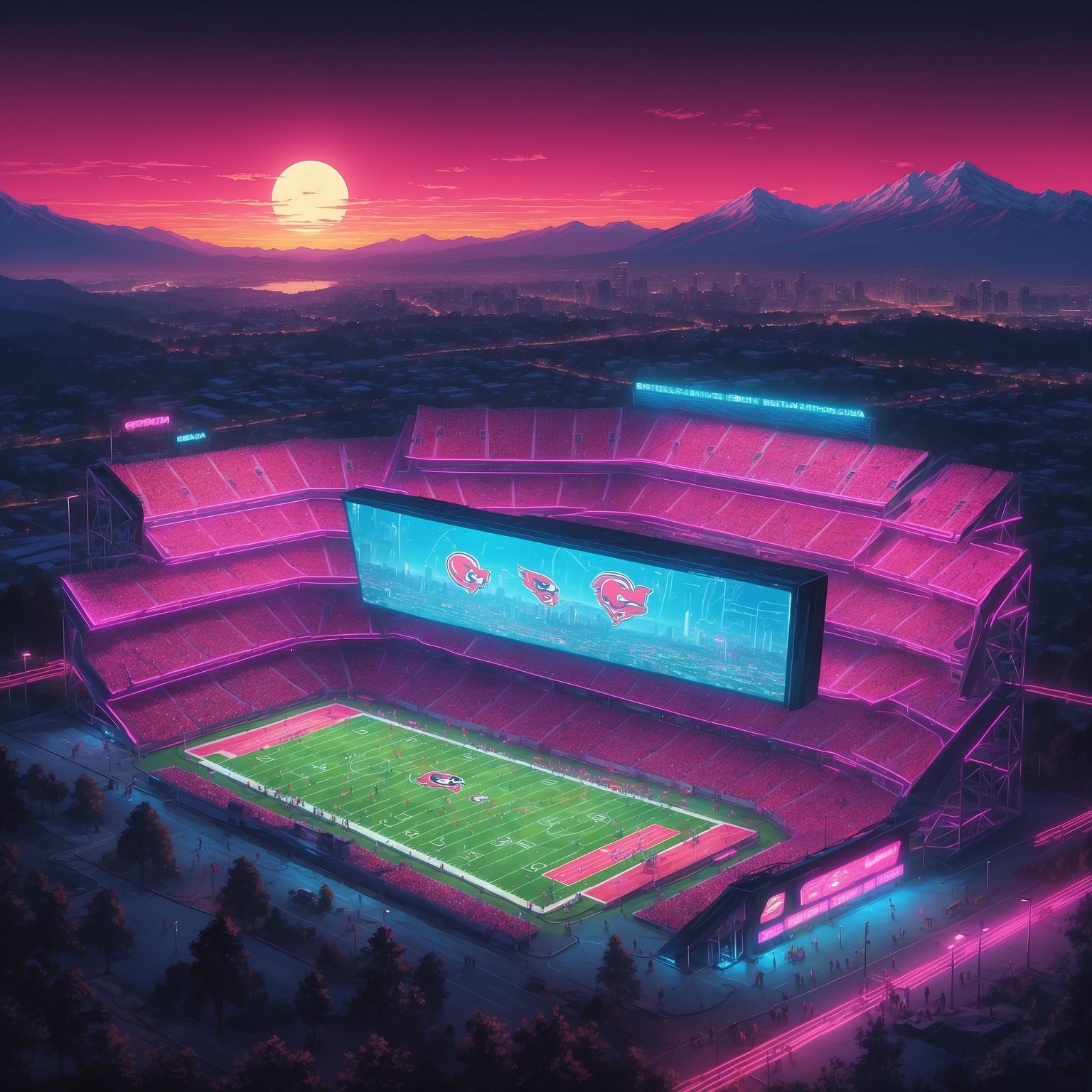 Fans Consider Organ Donation to Finance All 473 Live Updates of Georgia–Alabama Game - painting of Georgia Bulldogs football venue