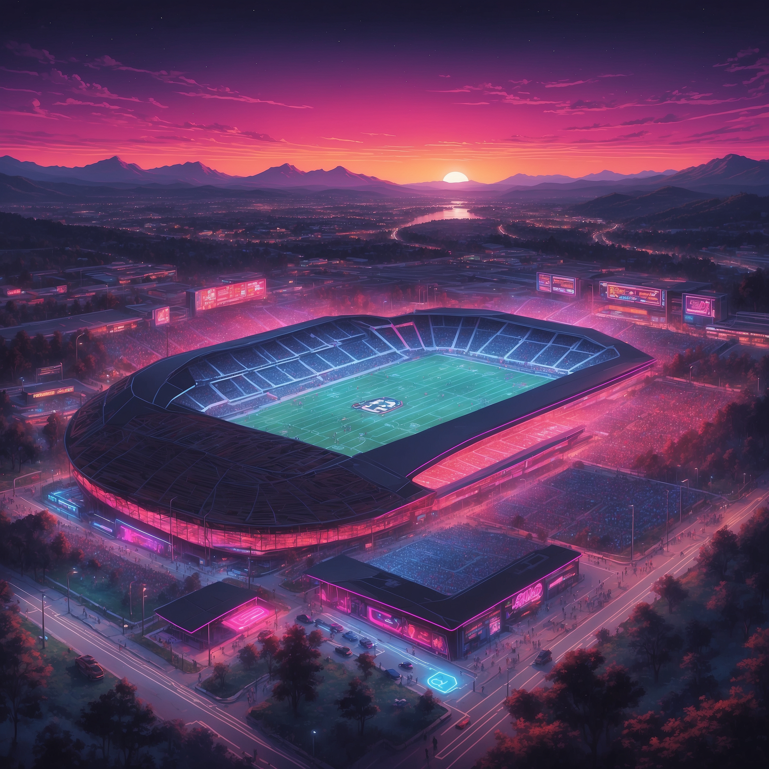 Kirby Smart Fondly Recounts That Hilarious Time Alabama Thought They Could Survive Athens - painting of Georgia Bulldogs football venue