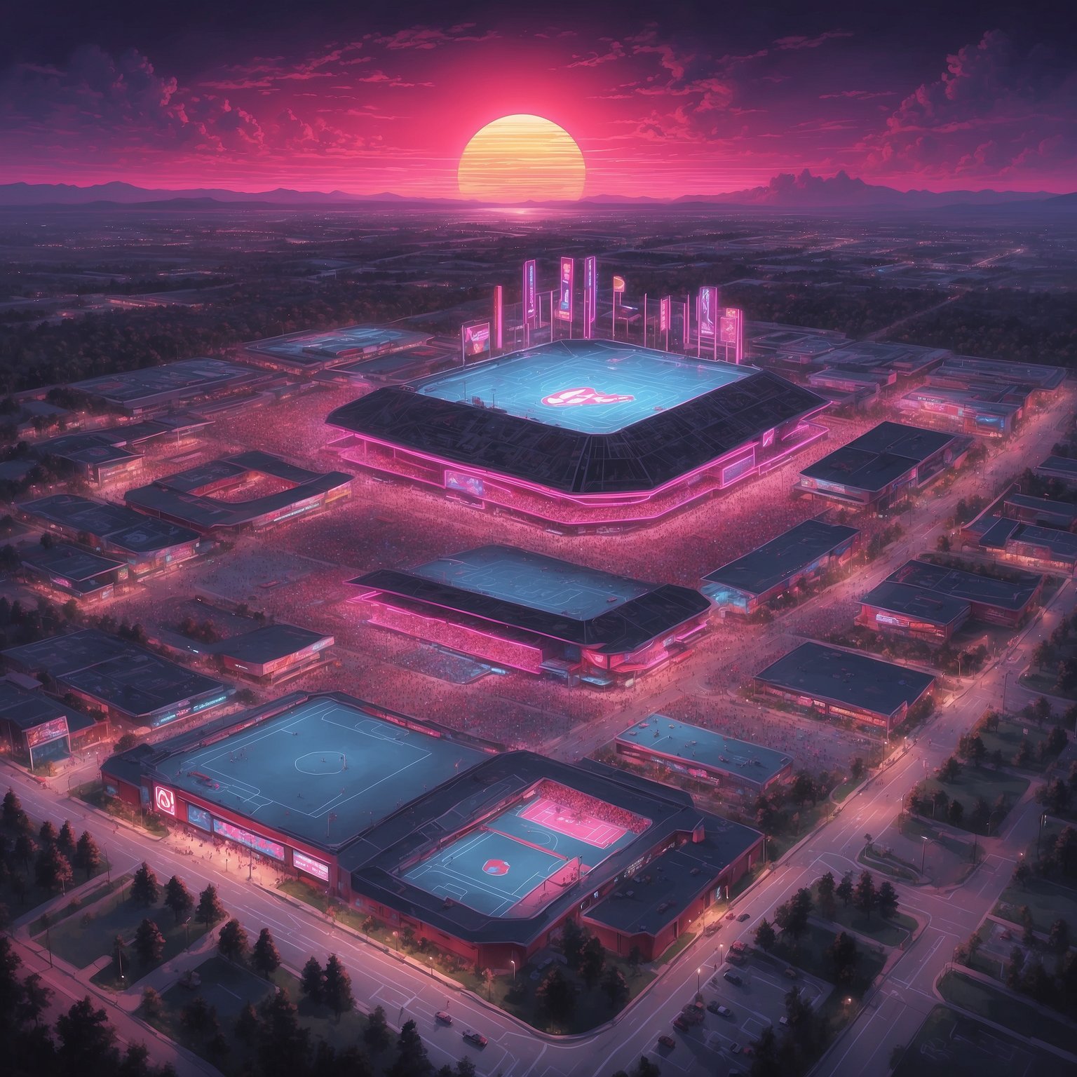 Alabama Softball Phenom to Ditch Cleats for Competitive Lawn Darts After 2026 Season - painting of Alabama Crimson Tide softball venue