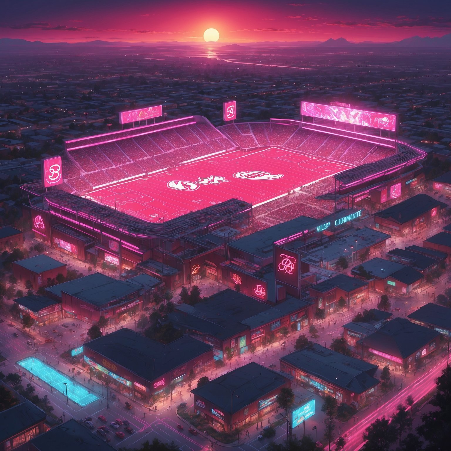 Inside Alabama’s Depth: OL Unity, D Mindset & TE Comparisons - painting of Alabama Crimson Tide football venue