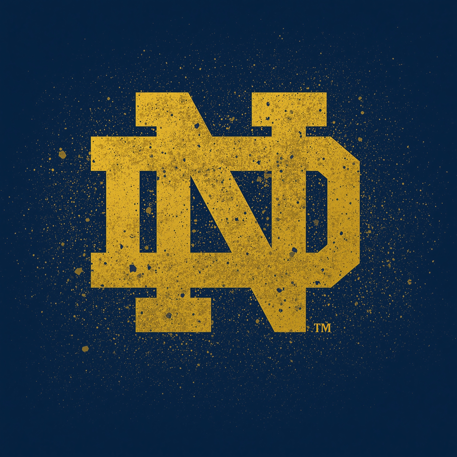 Notre Dame’s USC Rout Sparks Playoff, Defense, Recruits - painting of Notre Dame Fighting Irish football venue