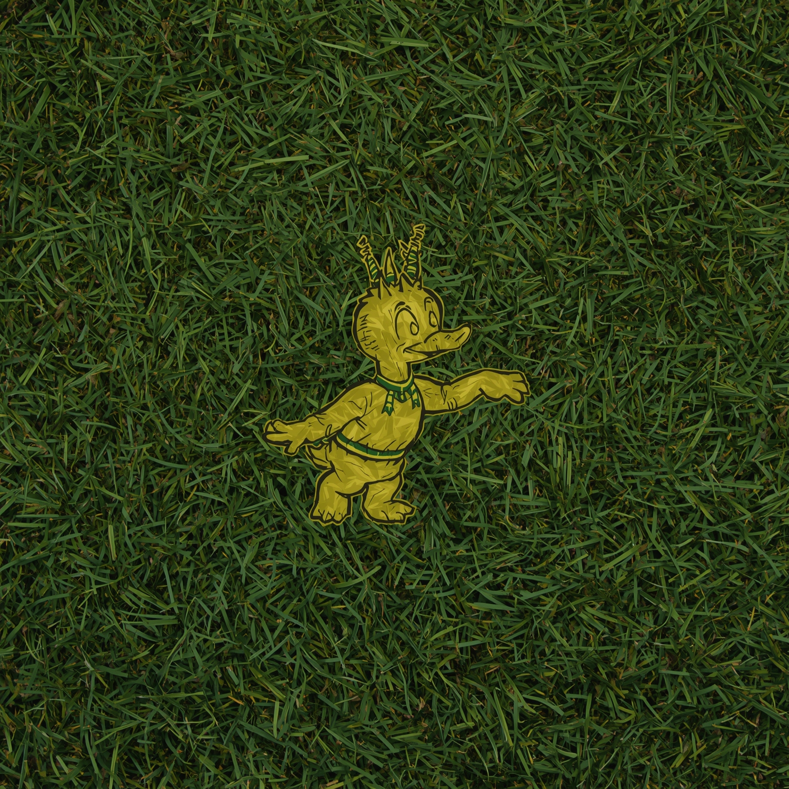 Oregon Ducks: Draft Hype and Wisconsin Showdown - painting of Oregon Ducks football venue