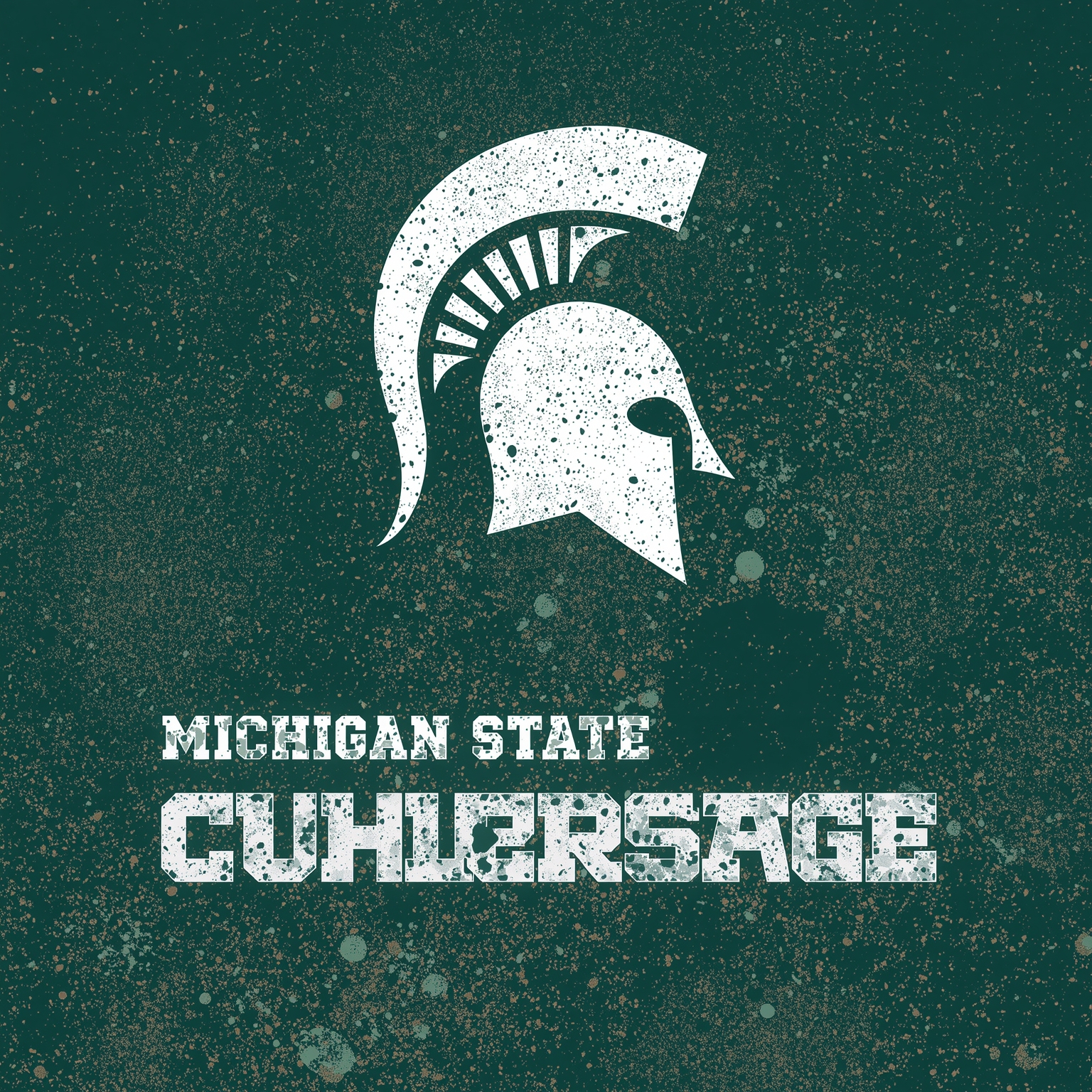 Spartan Season Struggles: Exhibition Hype and Rivalry Rout - painting of Michigan State Spartans basketball, football venue