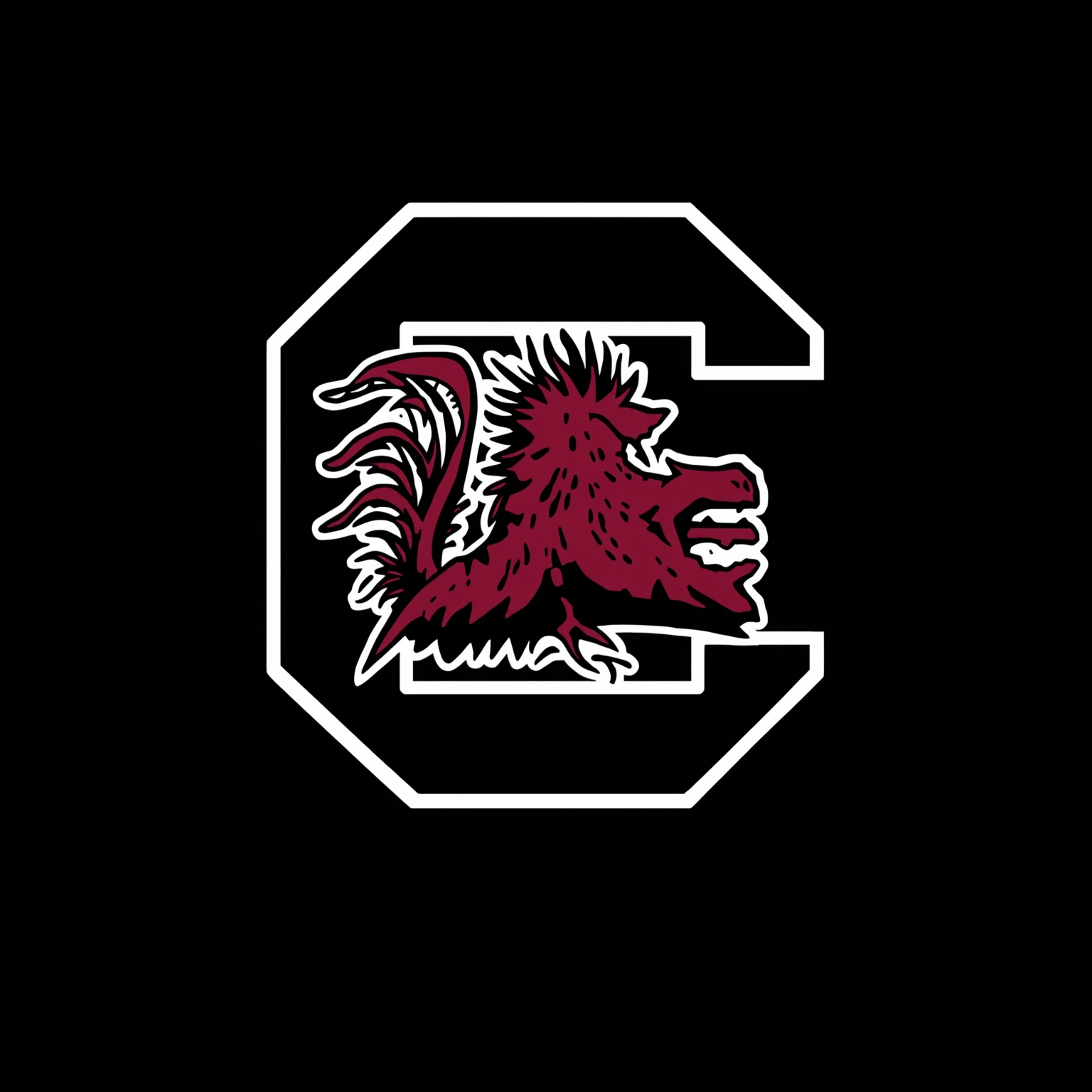 Gamecocks Fall to Tide, Bowl Dreams Slip Away - painting of South Carolina Gamecocks football venue