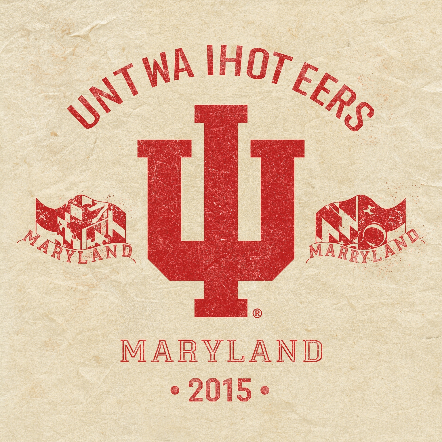 Indiana vs Maryland: TV Info, Odds & Game Guide - painting of Indiana Hoosiers football, basketball venue
