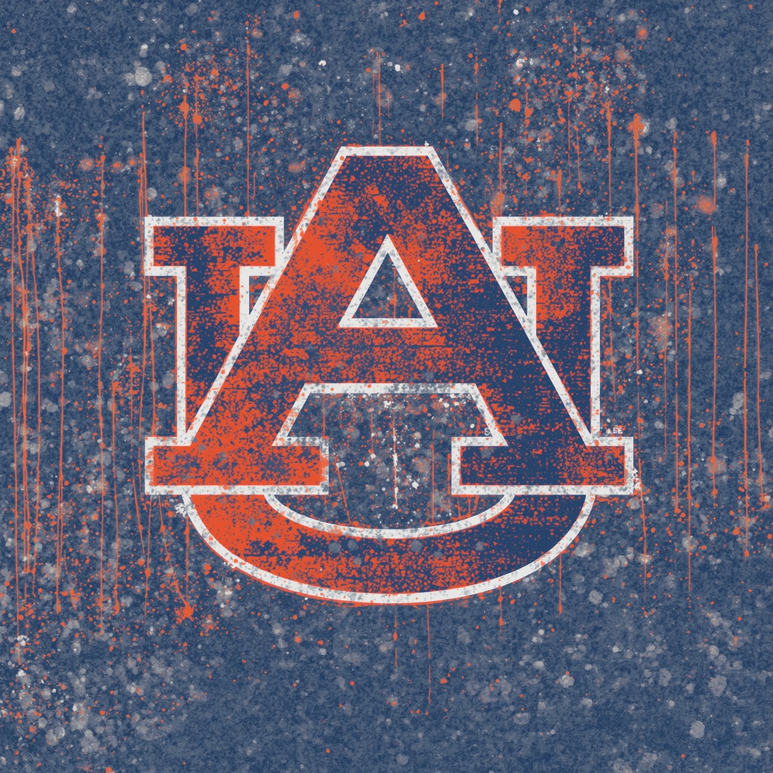Tigers’ Trials: QB Quandaries & Guard Gaffes - painting of Auburn Tigers football,basketball venue
