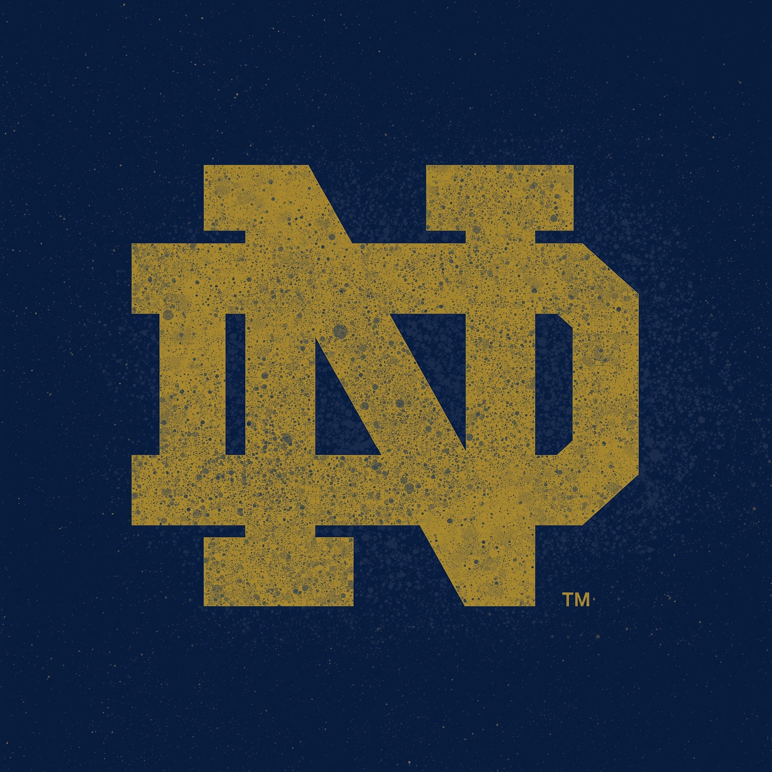 Notre Dame's Playoff Prospects: Ugly Wins & Projections - painting of Notre Dame Fighting Irish football venue