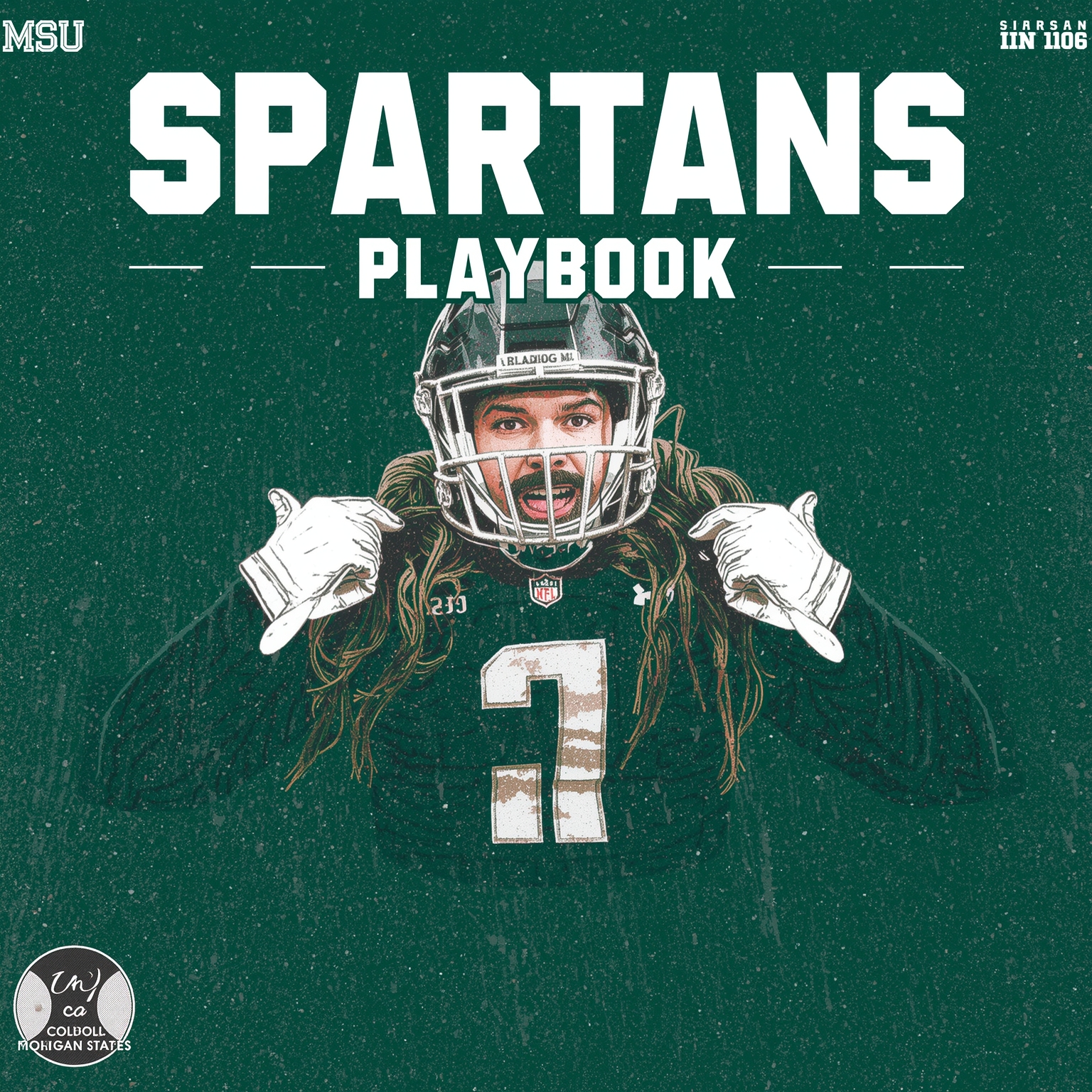 Spartans Playbook: Boozer Shutdown & O-Line Revival - painting of Michigan State Spartans basketball,football venue