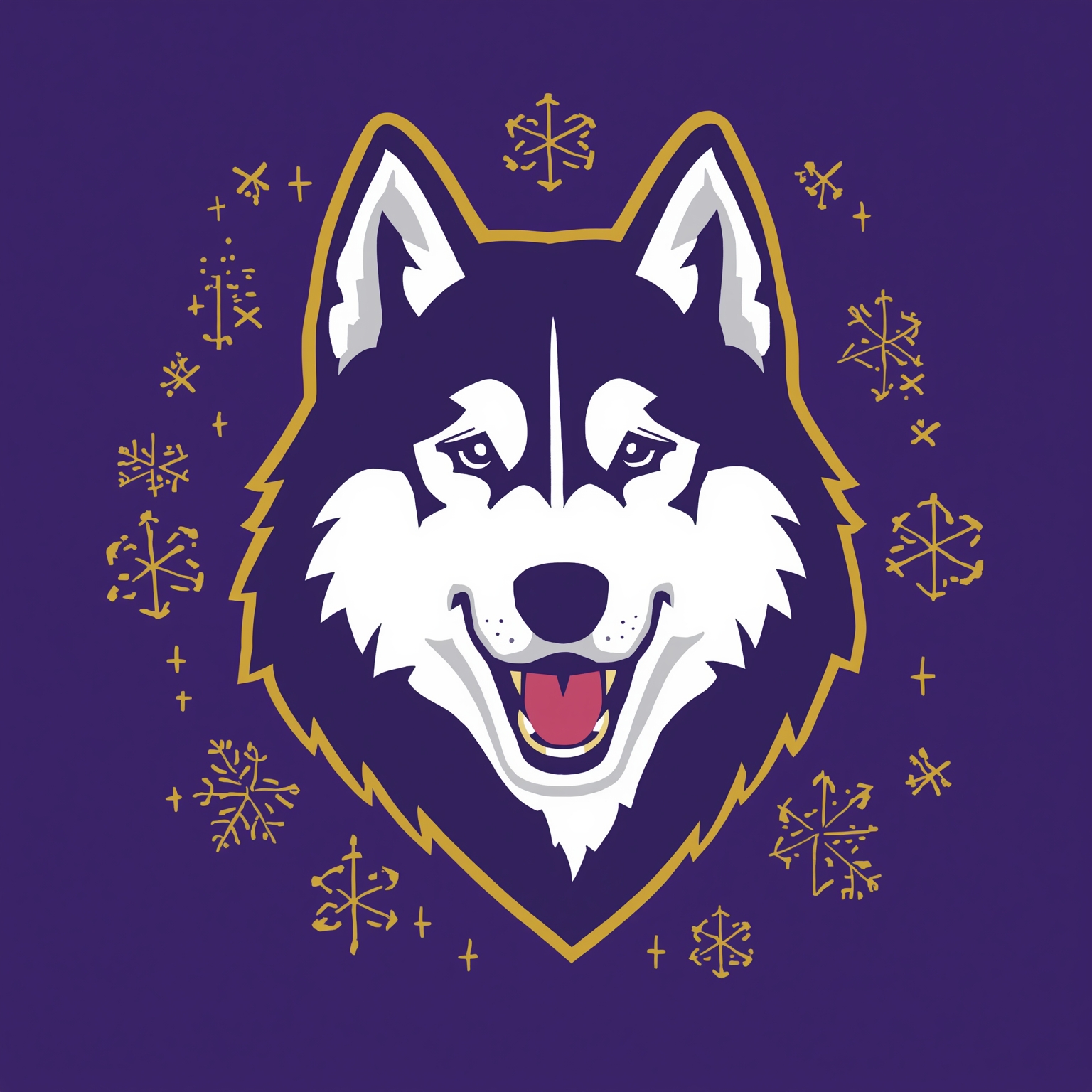 Husky Comebacks and Freshman Football Futures - painting of Washington Huskies basketball,football venue