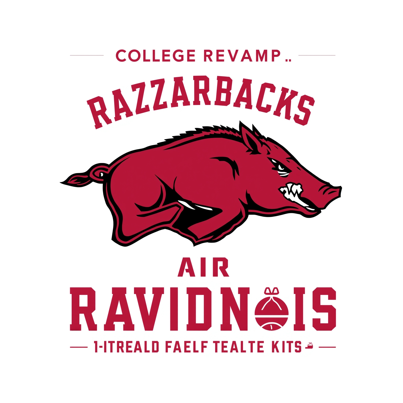 Razorbacks Revamp: Defense Focus and Coaching Reunion - painting of Arkansas Razorbacks basketball, football venue