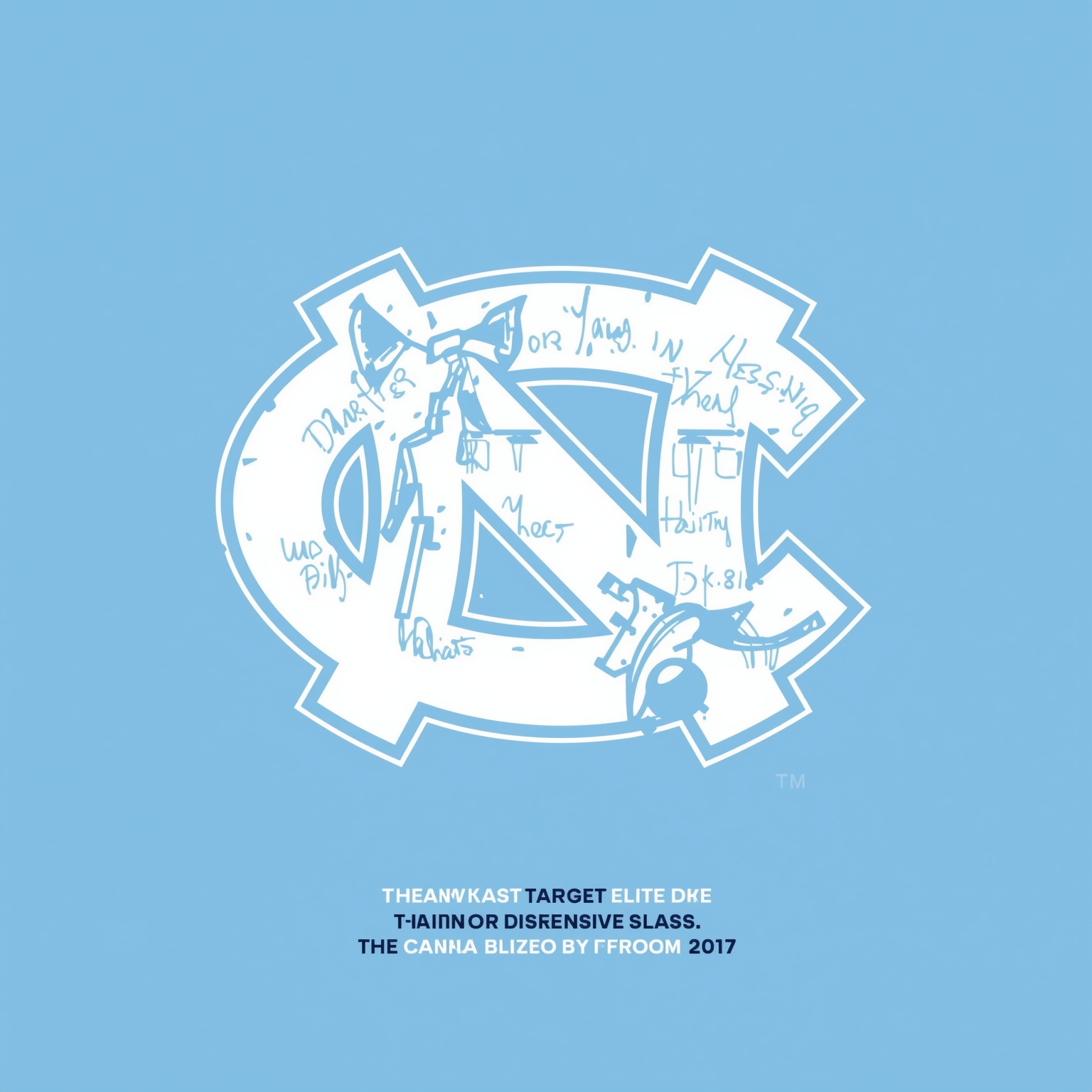 Tar Heels Target Elite DL & Sharpen Defensive Edge - painting of North Carolina Tar Heels football,basketball venue