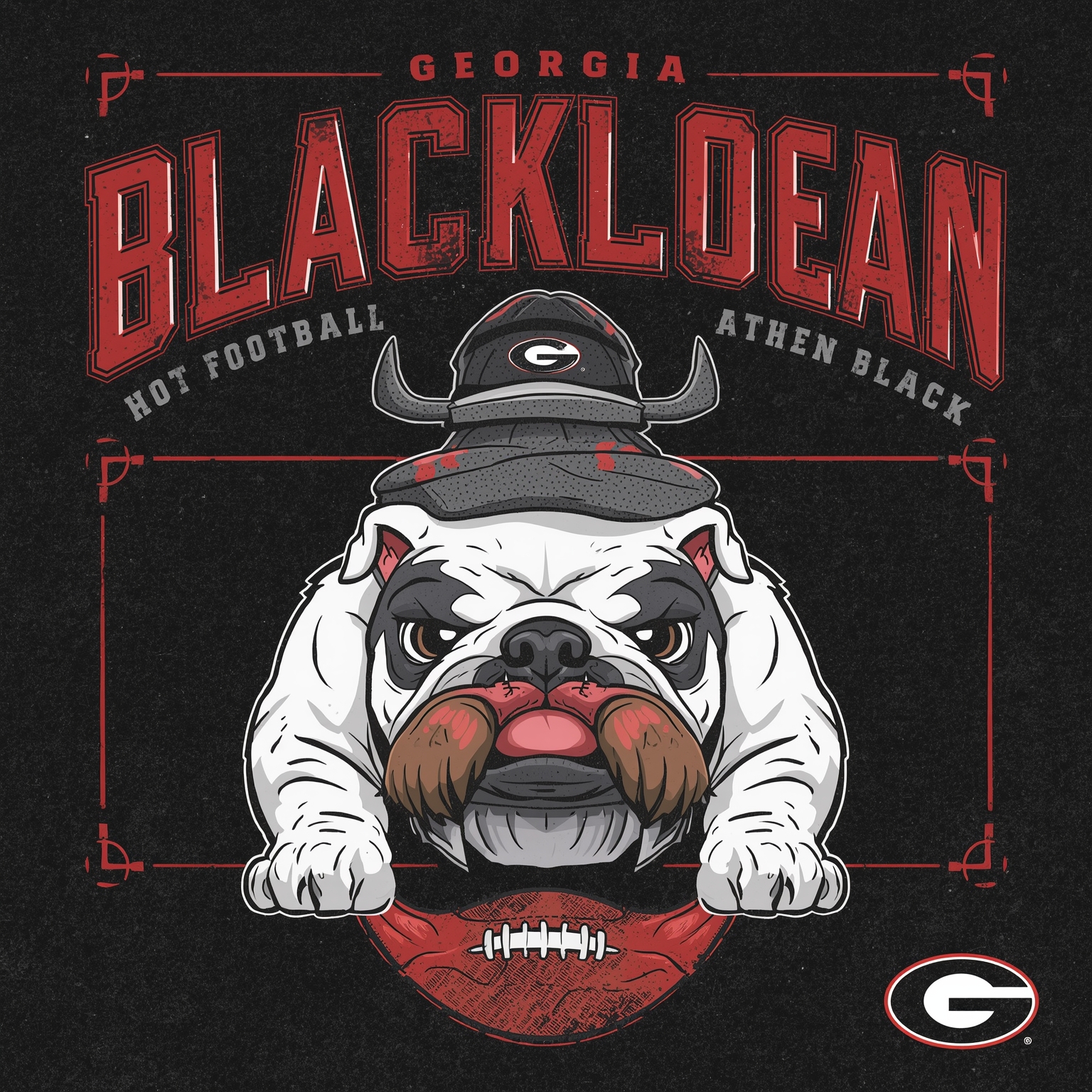 Georgia Bulldogs: Coaching Shakeup and Hot Streak - painting of Georgia Bulldogs football,basketball venue