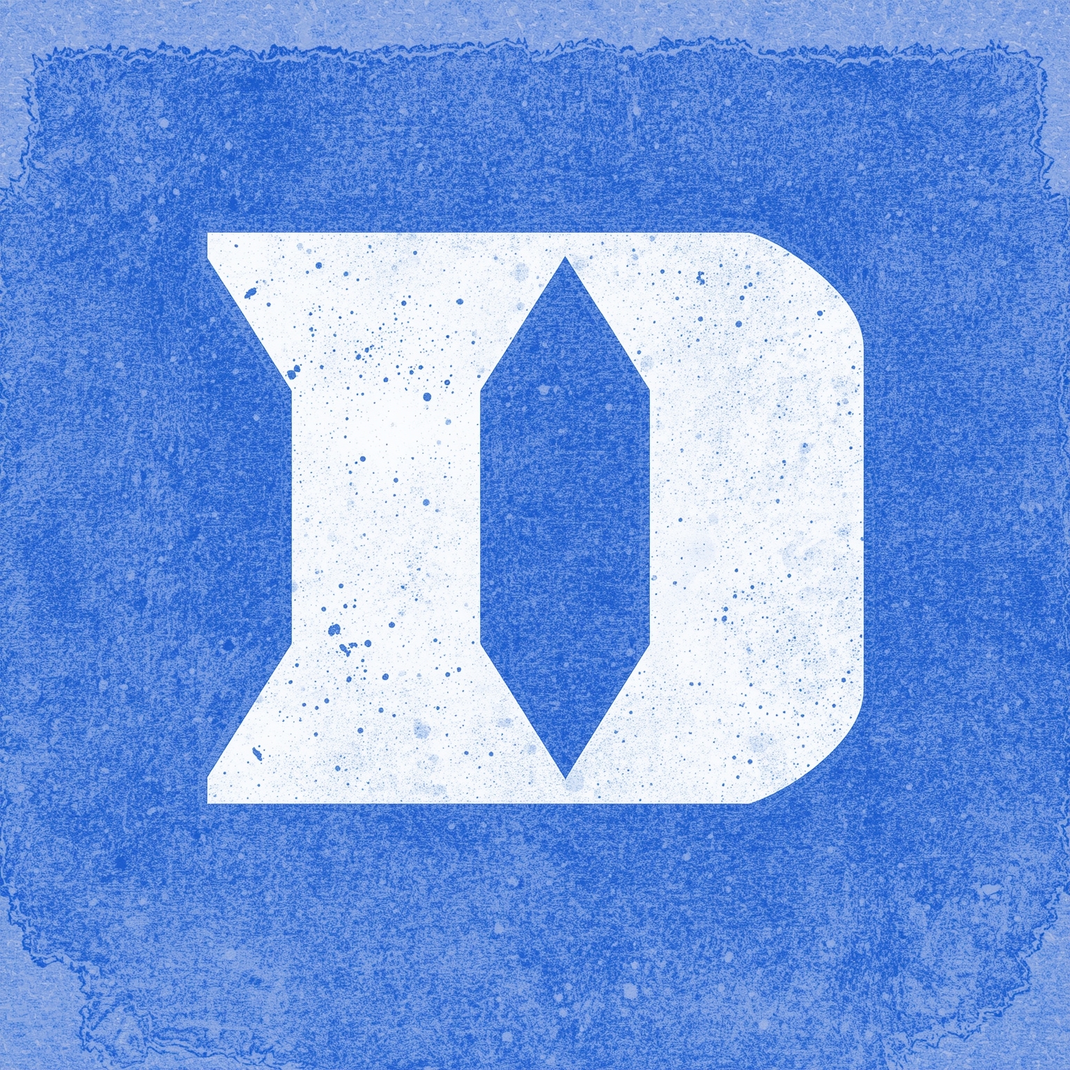 Blue Devils' Hoops Heartbreak and QB Recruitment Shuffle - painting of Duke Blue Devils football,basketball venue