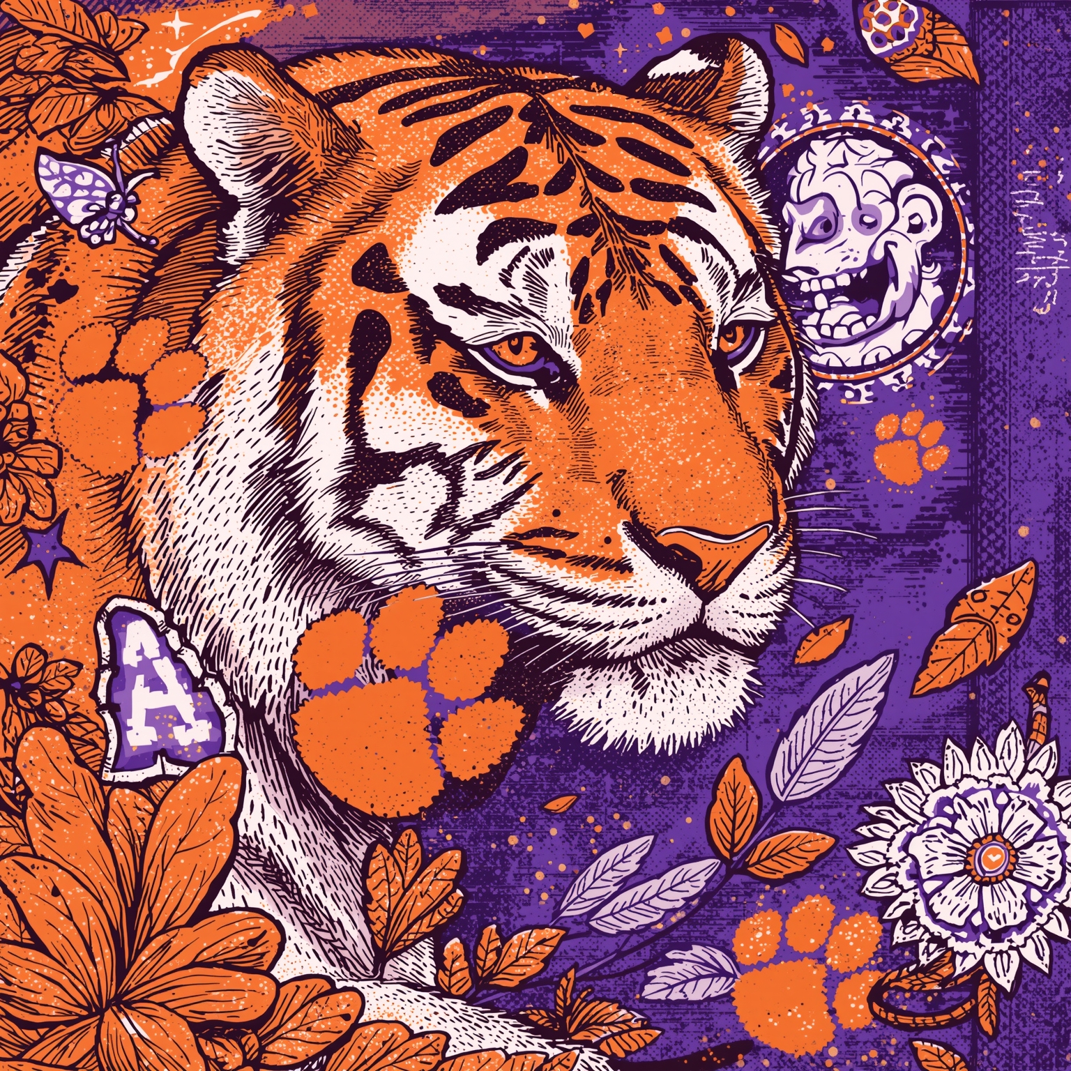 Clemson’s Curious NBA Rumor and Swift Retraction - painting of Clemson Tigers basketball venue