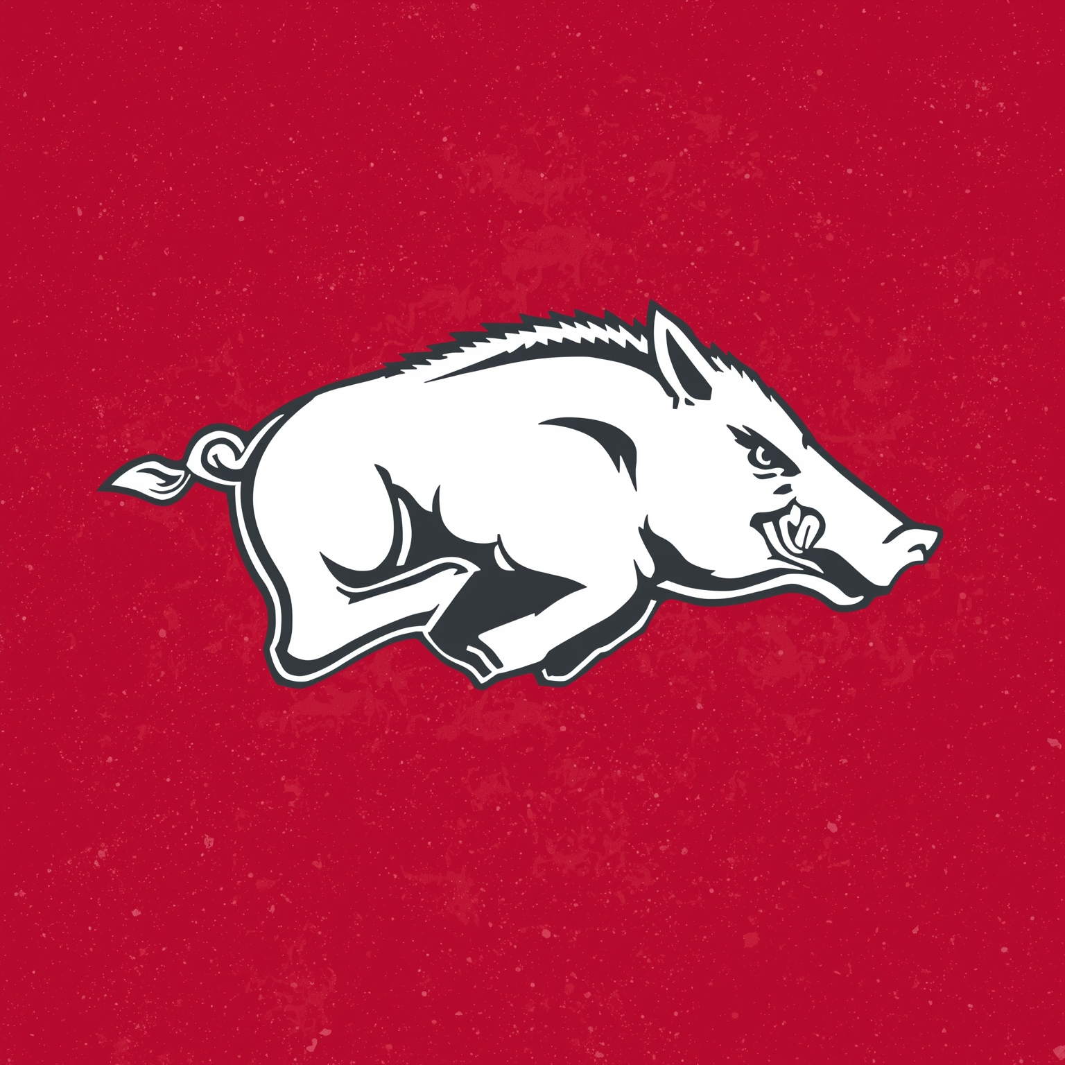 Razorbacks Brace for SEC Wars and Bracket Season - painting of Arkansas Razorbacks basketball venue