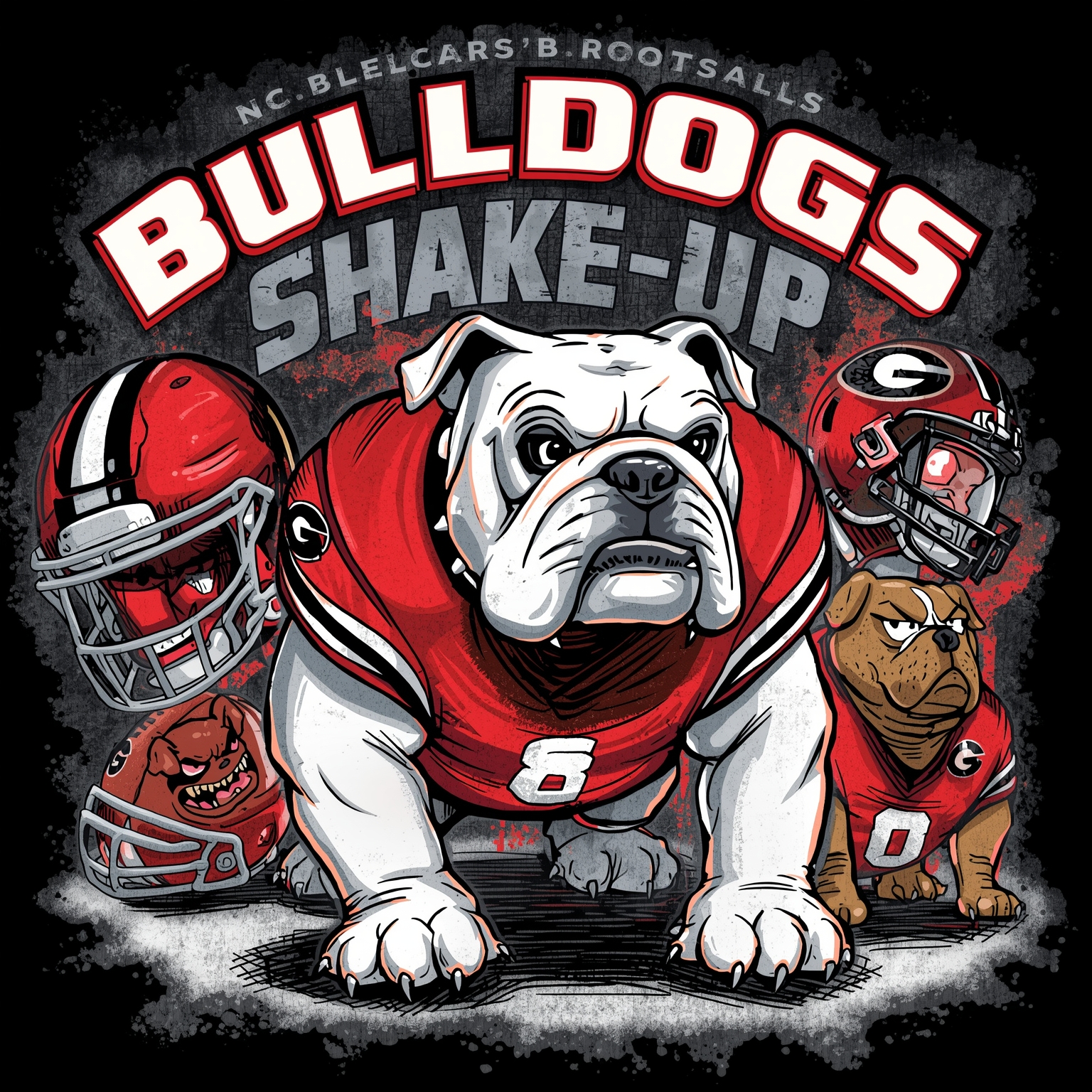 Bulldogs Roster Shake-Up: Transfers & NFL Dreams - painting of Georgia Bulldogs football venue