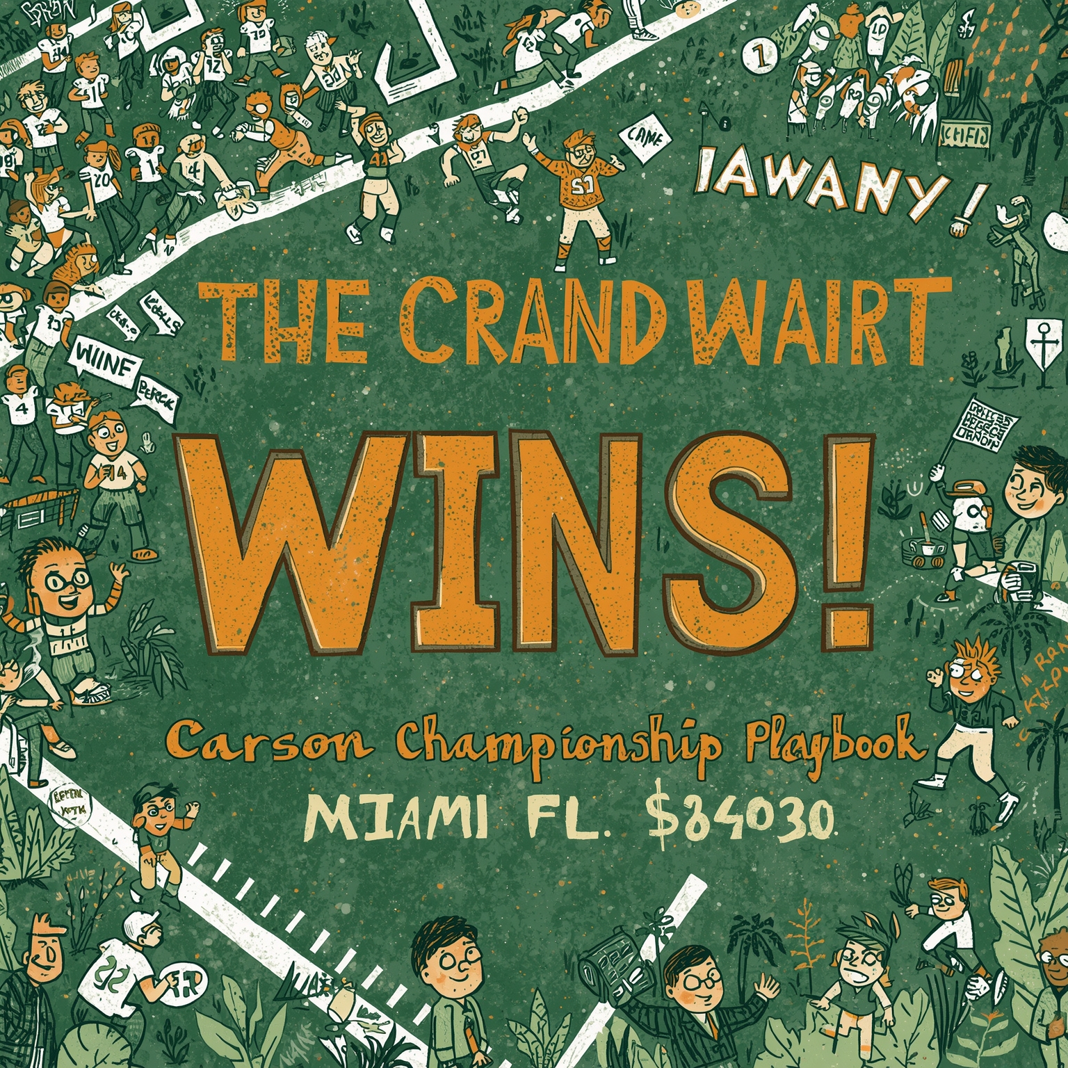 Carson Beck’s Championship Playbook: Why Miami Wins - painting of Miami Hurricanes football venue