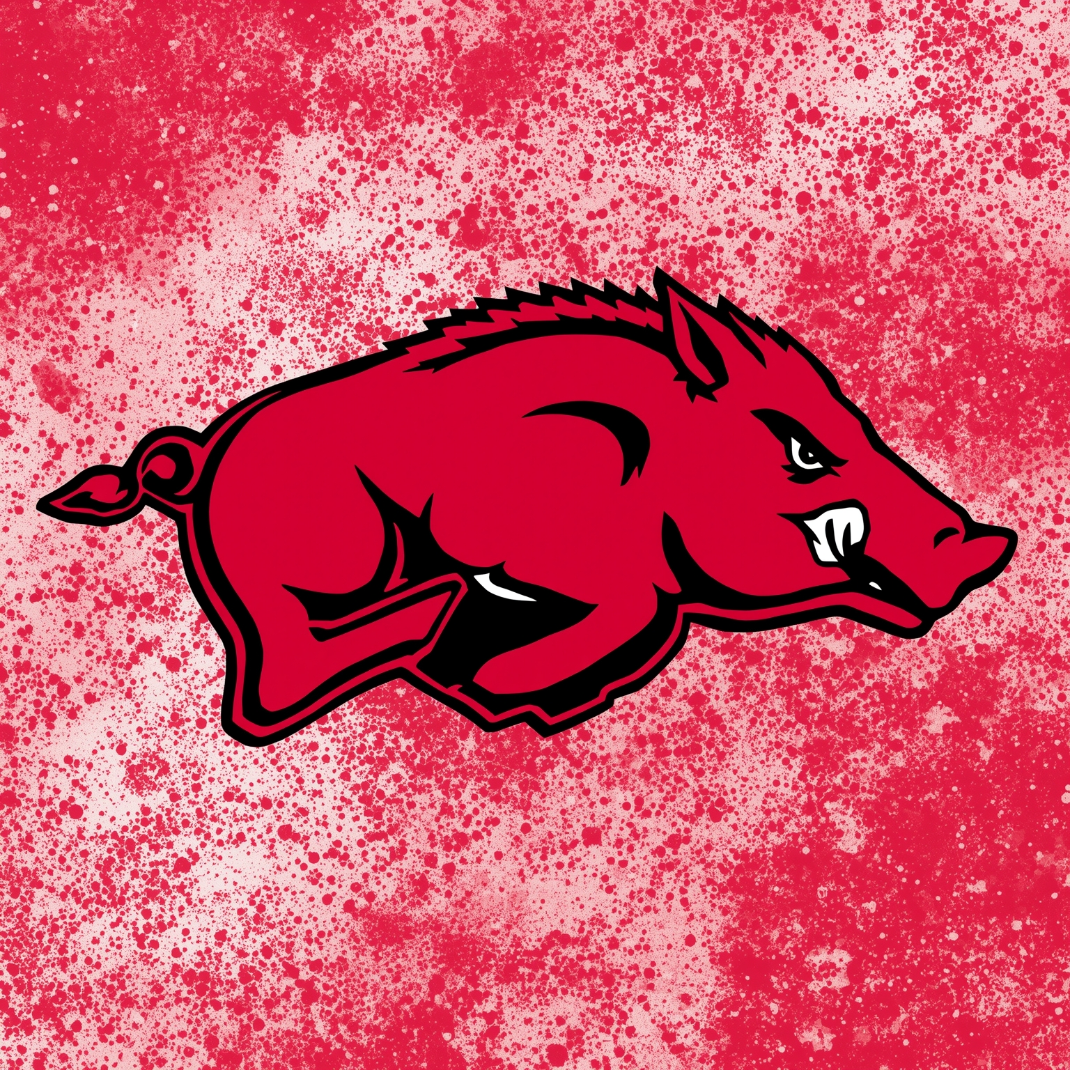 Arkansas Razorbacks: Rebuilds, Rankings & Hidden Gems - painting of Arkansas Razorbacks football,basketball,baseball venue