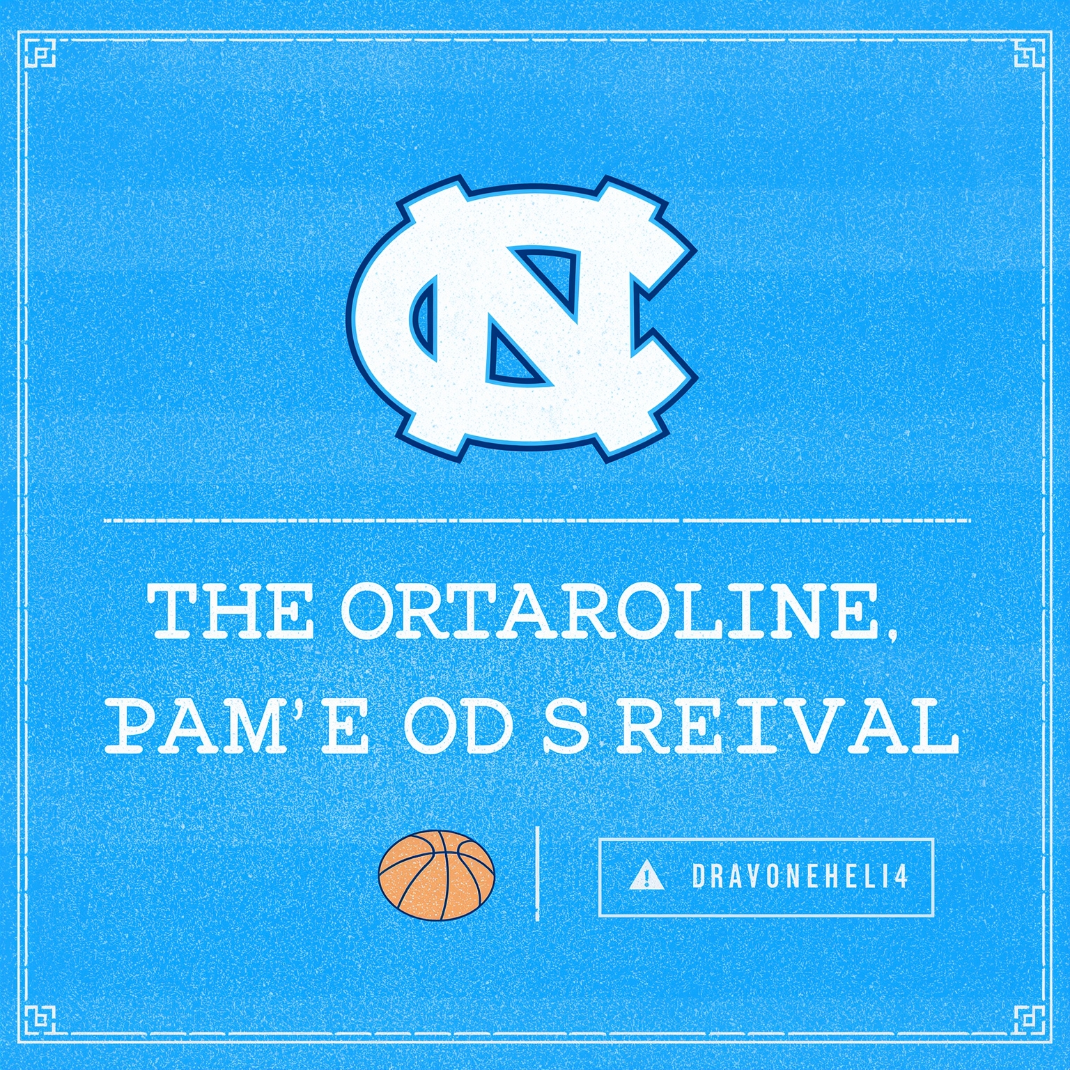 Tar Heels’ Fresh Spark Ignites Evans’ Revival - painting of North Carolina Tar Heels basketball venue