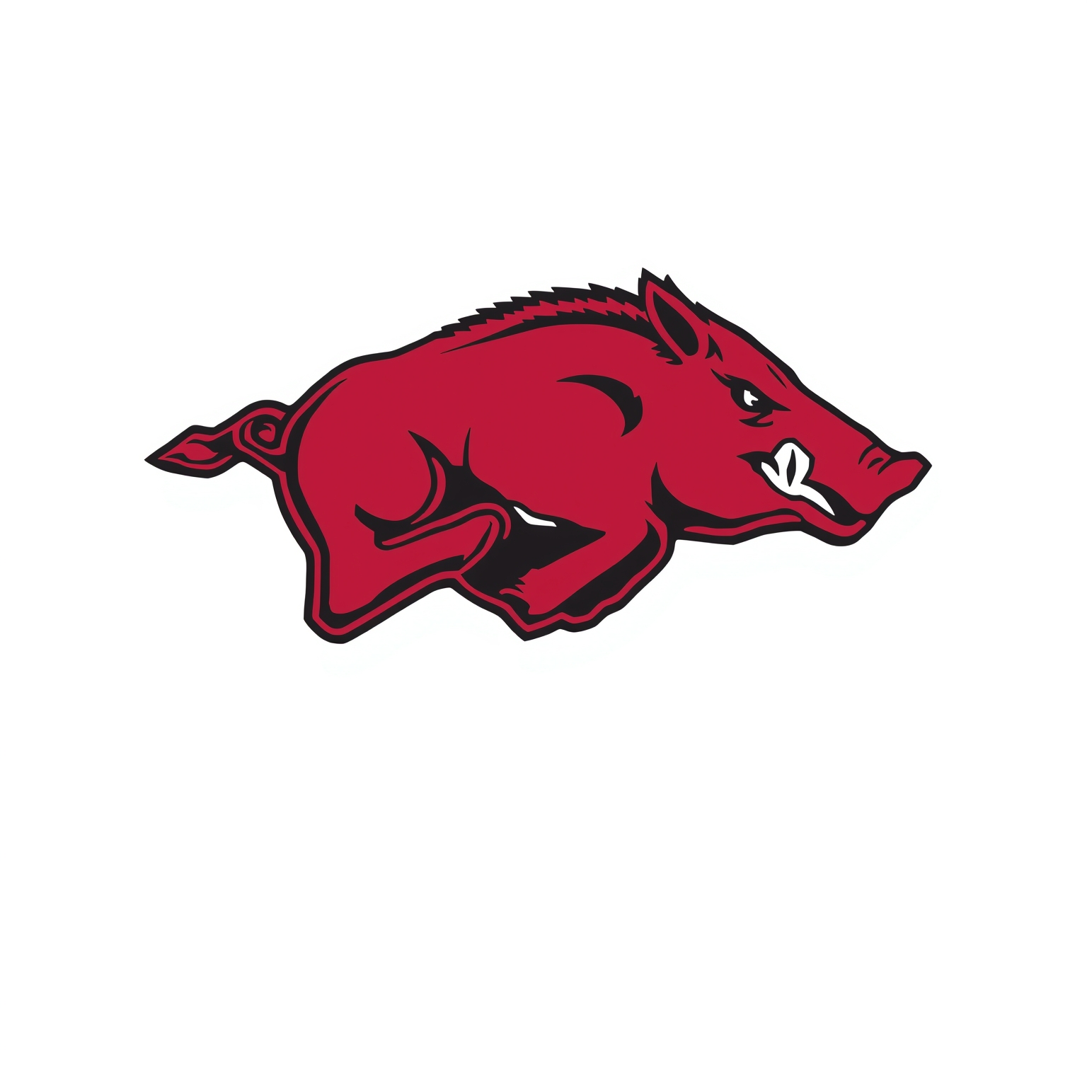 Freshman-Powered Razorbacks on the Rise in SEC Play - painting of Arkansas Razorbacks basketball venue