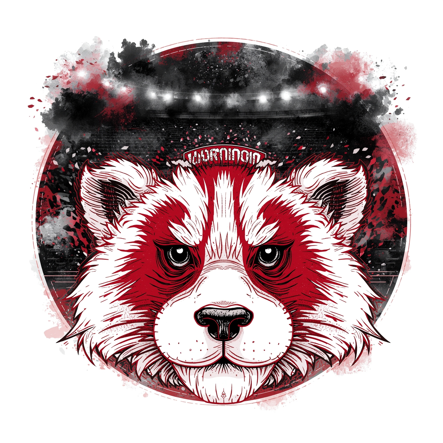 Injuries Shake Up Badgers-Buckeyes Showdown - painting of Wisconsin Badgers basketball venue