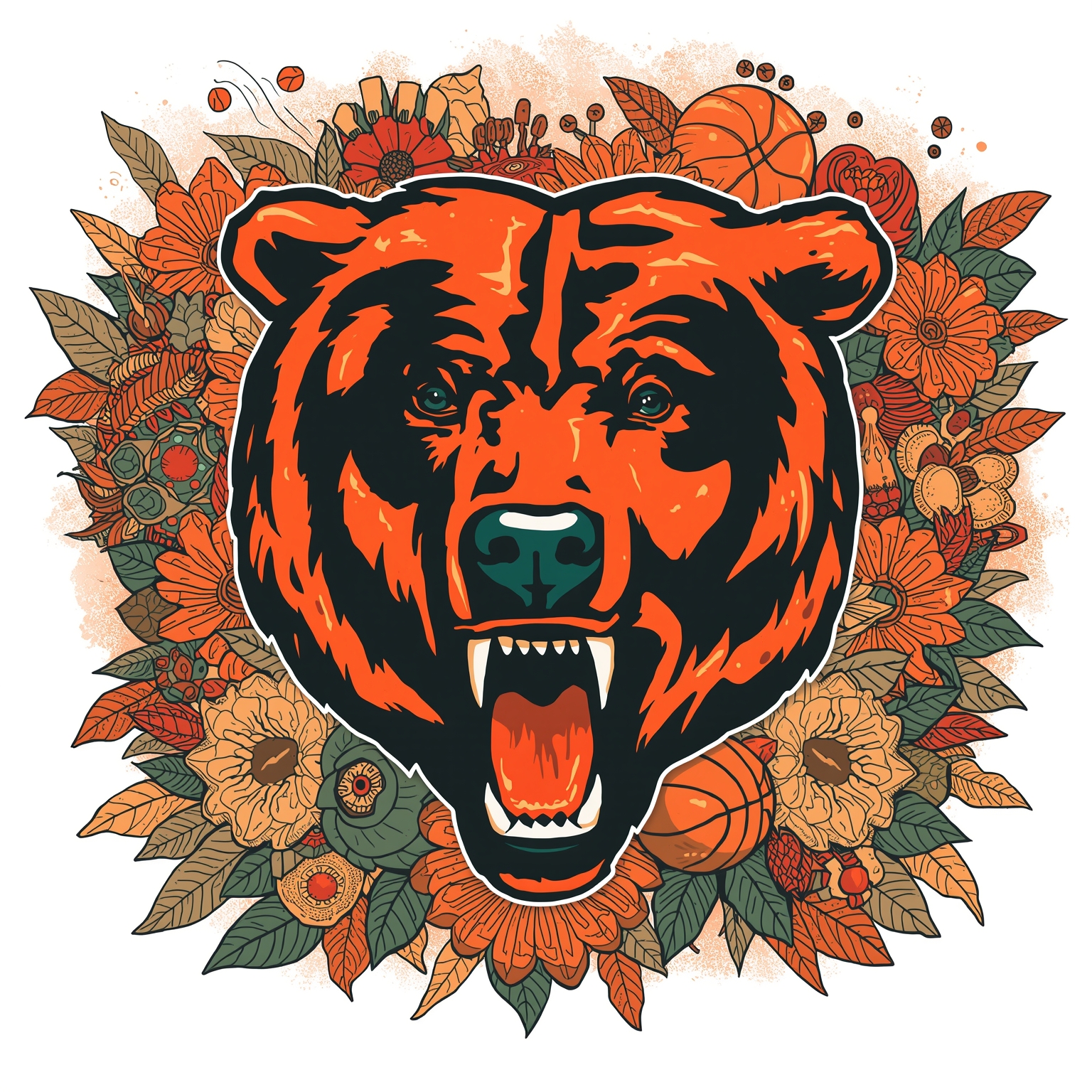 Miami Eyes Bear-Busting Sweep at Watsco Center - painting of Miami Hurricanes basketball venue