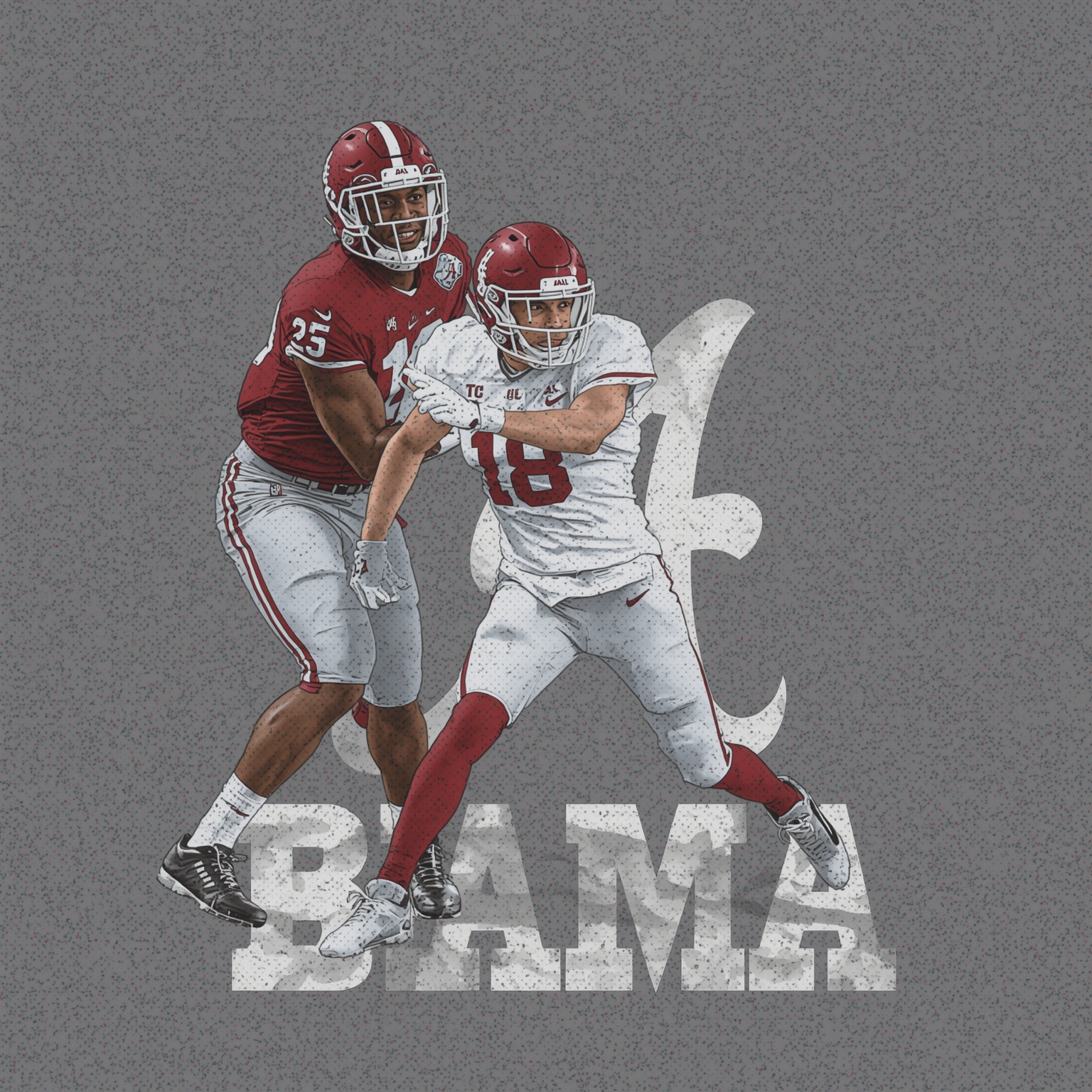 Alabama Athletics: Injuries, Injunctions & Softball Blitz - painting of Alabama Crimson Tide basketball, softball venue