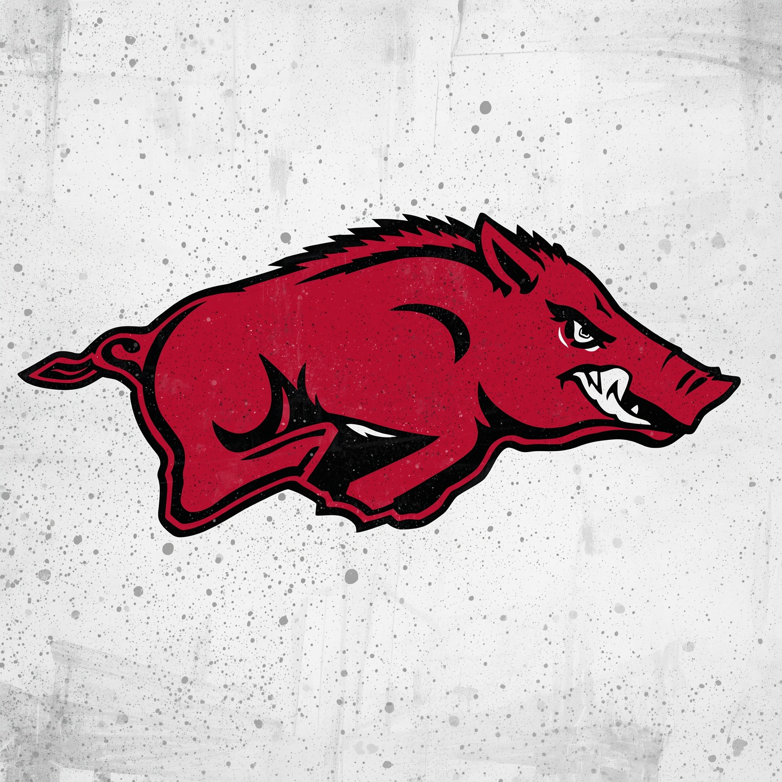 Arkansas Razorbacks: Pitching Prowess to Court Chaos - painting of Arkansas Razorbacks basketball, baseball venue