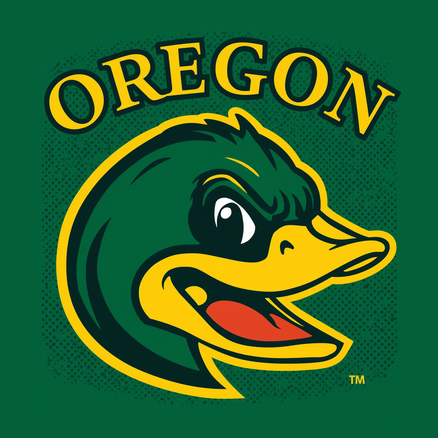 Ducks Drama: Recruits, Drills & Season Showdowns - painting of Oregon Ducks football venue