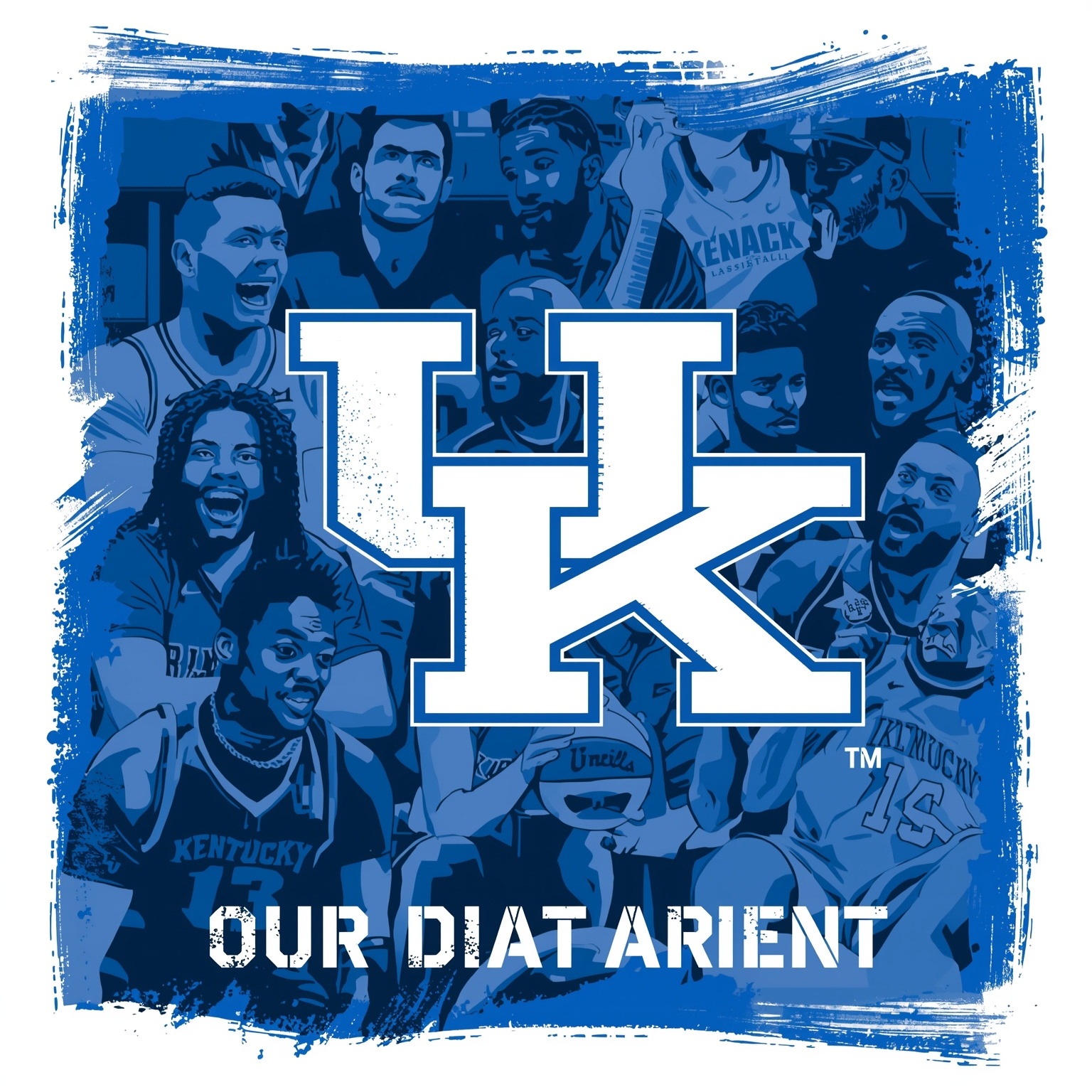 Kentucky’s Wildcat Woes: Upsets, Snubs and Recruits - painting of Kentucky Wildcats basketball venue