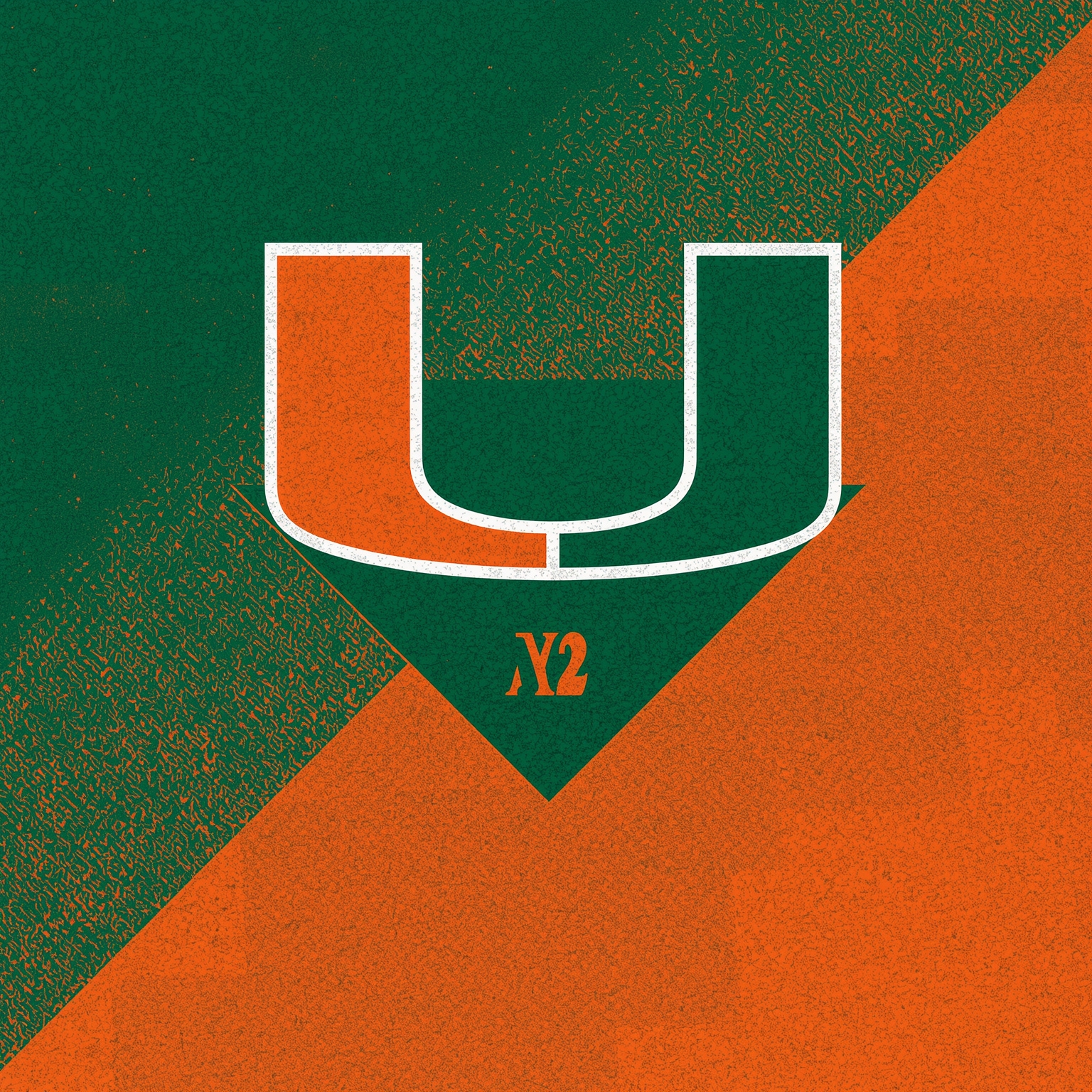 Miami’s March Madness & Baseball Bounce-Back Plans - painting of Miami Hurricanes - basketball - baseball venue