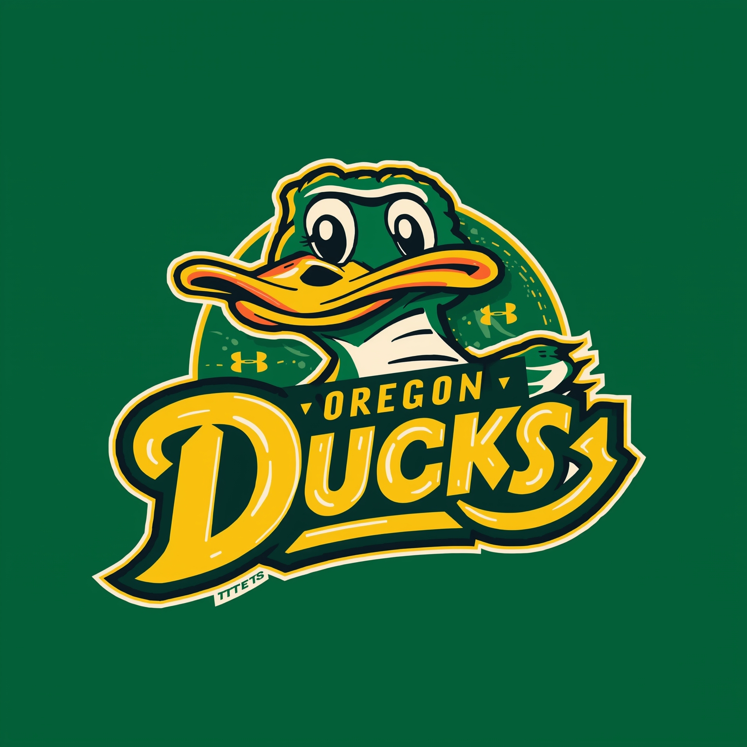 Oregon Ducks Buzz: Deals, Bets, Transfers & Baskets - painting of Oregon Ducks football,basketball venue