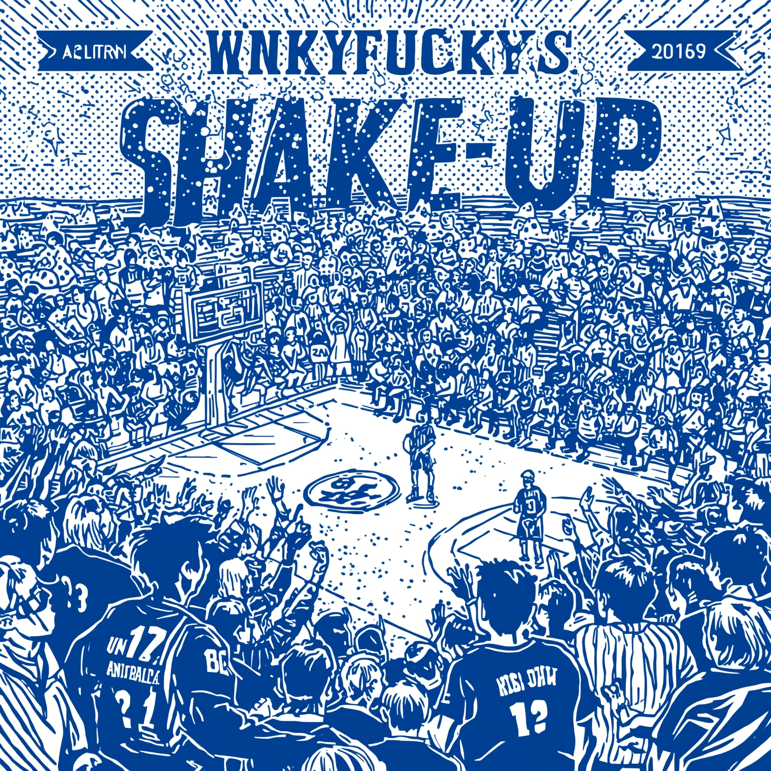 Kentucky Wildcats Shake-Up: Games, Recruits & Leadership - painting of Kentucky Wildcats basketball venue
