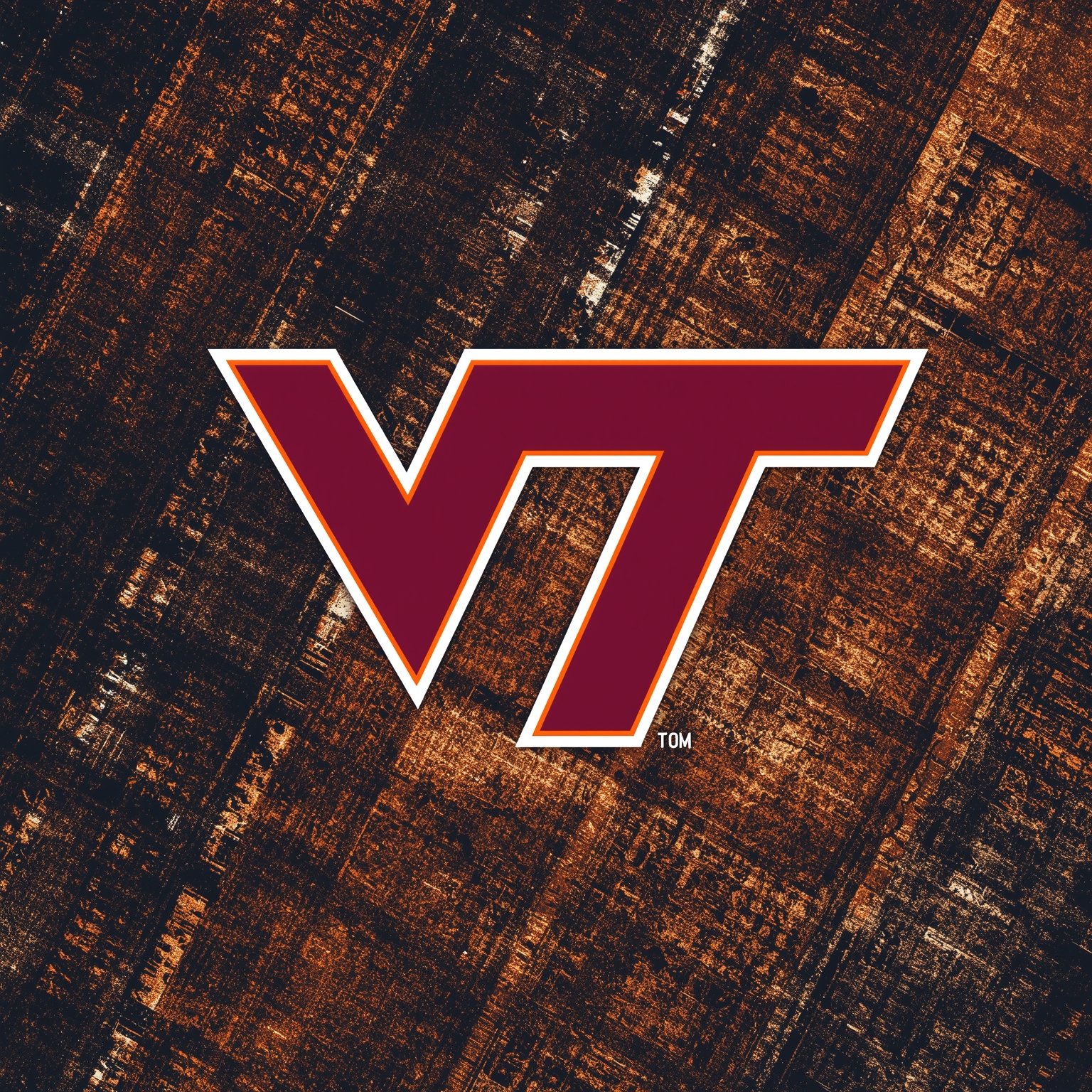 Virginia Tech Rundown: Baseball, Basketball & Football - painting of Virginia Tech Hokies baseball,basketball,football venue