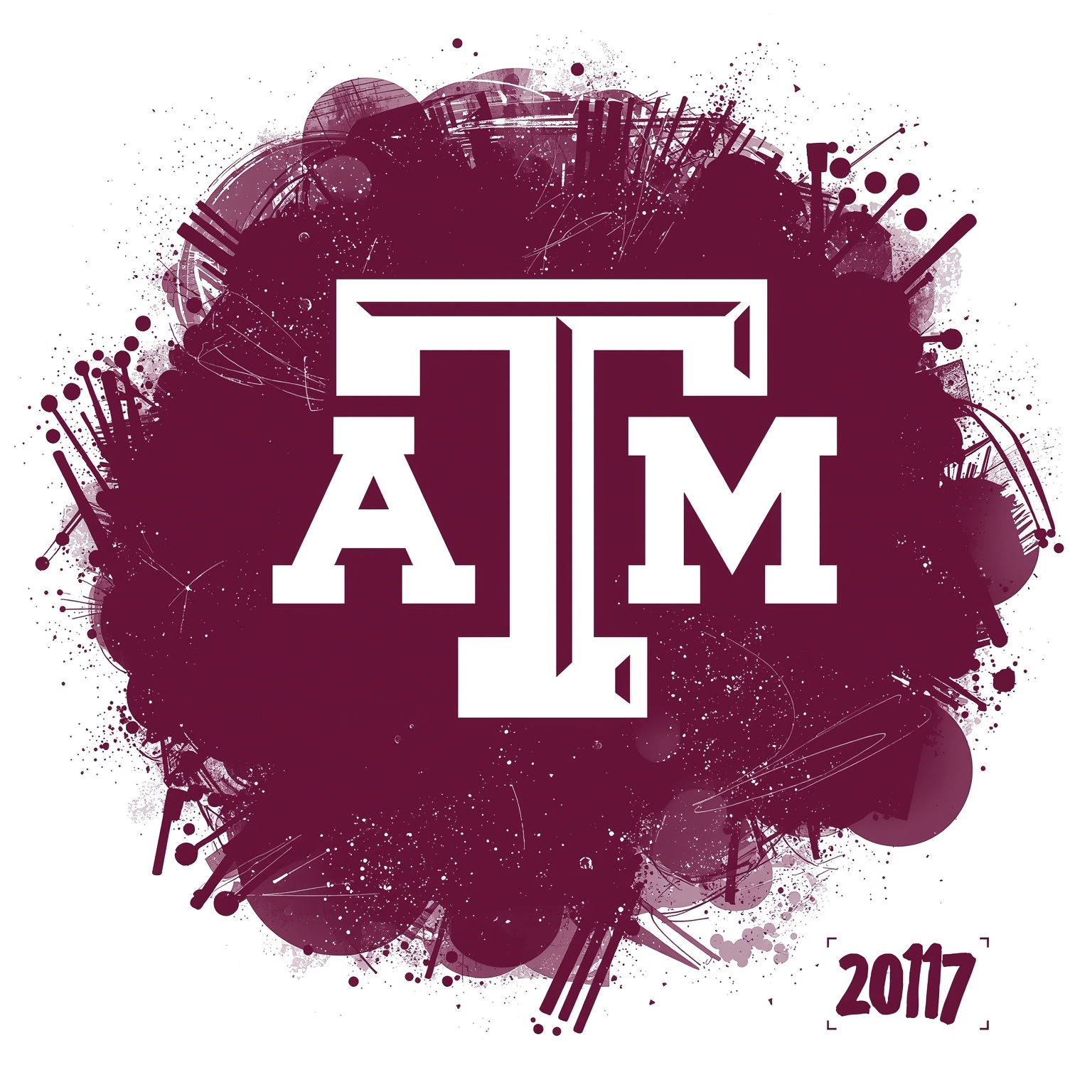 Aggie Action: New Coach, Baseball Battles & Pro Day - painting of Texas A&M Aggies basketball, baseball, football venue