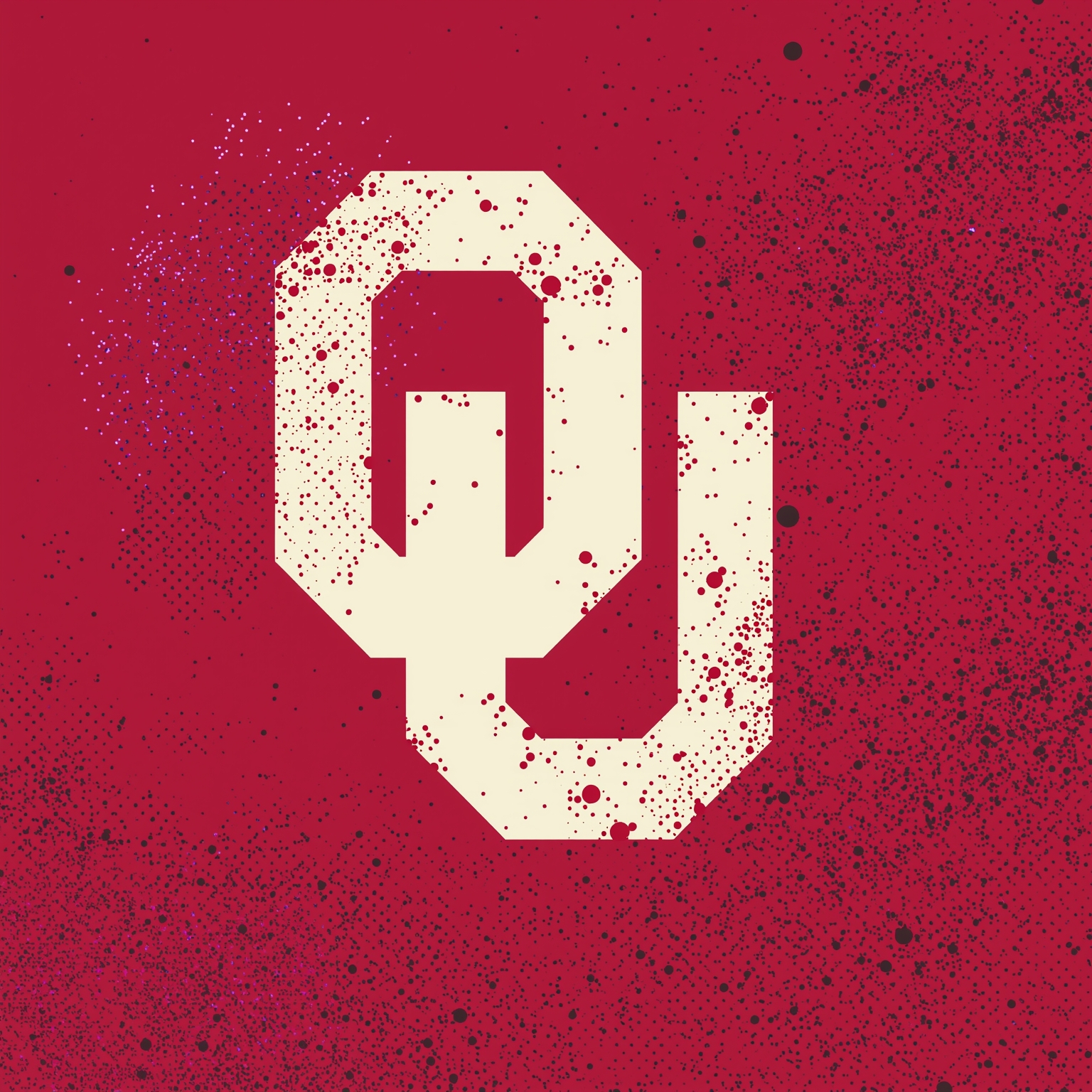Sooners Ignite Run Game and Softball Power Surge - painting of Oklahoma Sooners football,softball venue