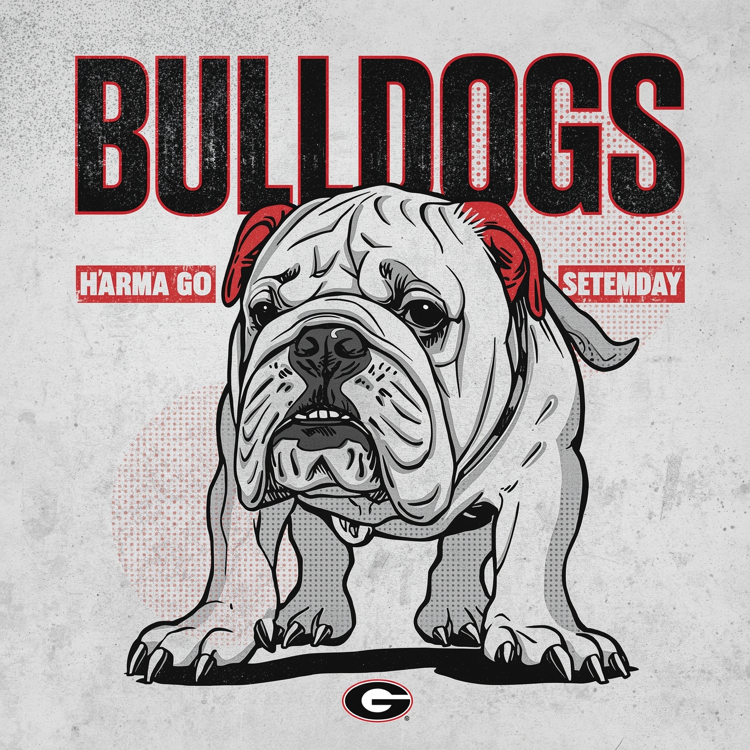 Bulldogs’ Offseason Shake-Up: Transfers, Drafts & Depth - painting of Georgia Bulldogs football, baseball, basketball venue