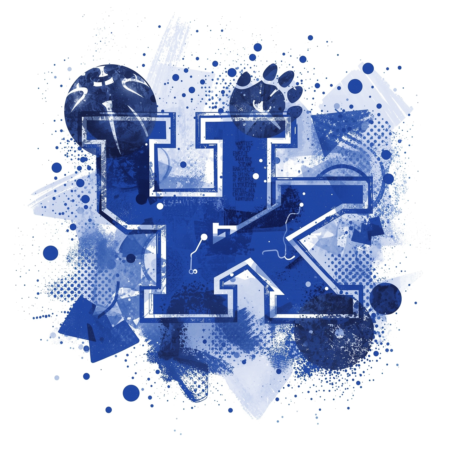 Kentucky’s Blueprint: Staff Shakeups, Shooters & Transfers - painting of Kentucky Wildcats basketball venue