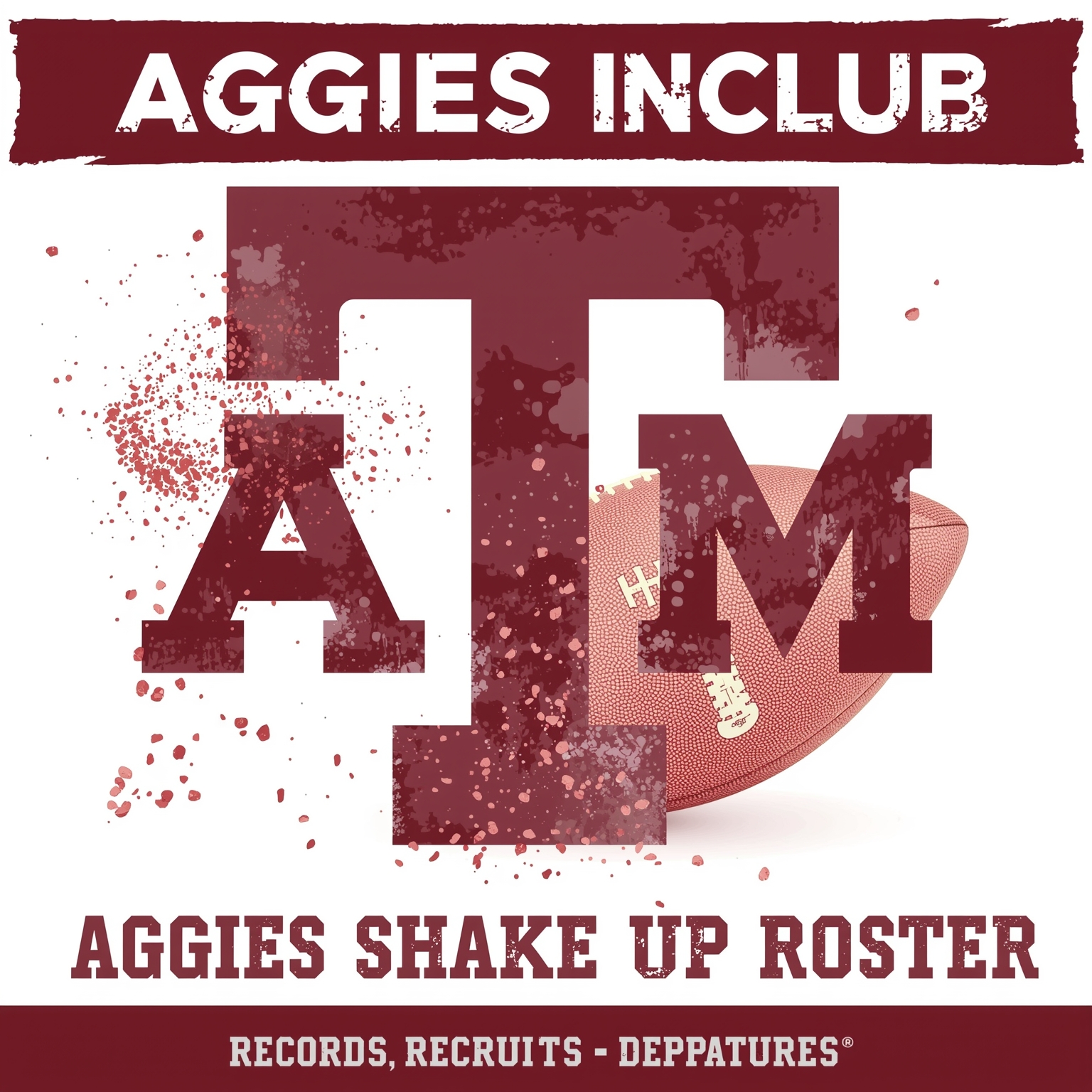 Aggies Shake Up Roster: Records, Recruits & Departures - painting of Texas A&M Aggies baseball, football, basketball venue