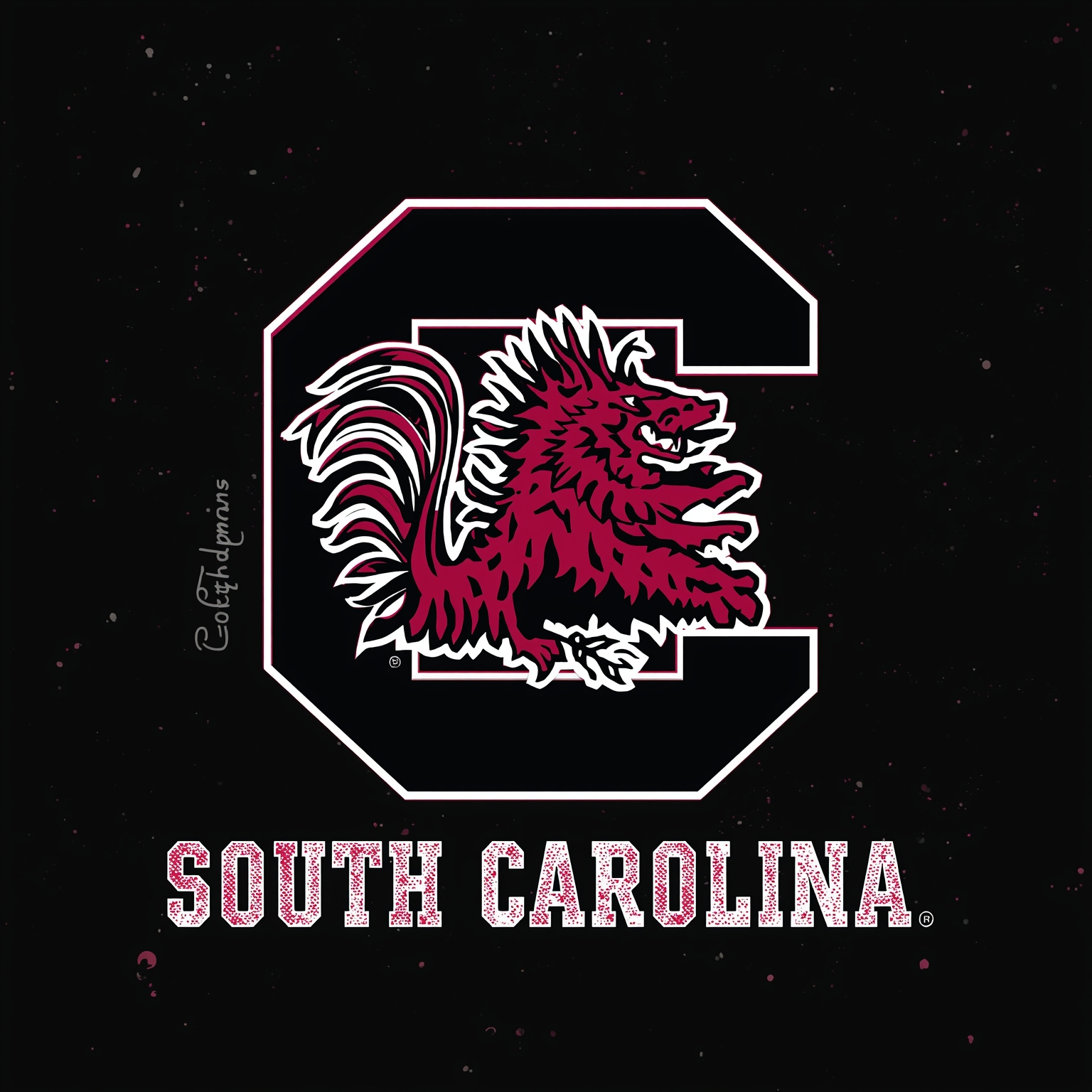 Top Four-Star Running Back Lists South Carolina - painting of South Carolina Gamecocks football venue