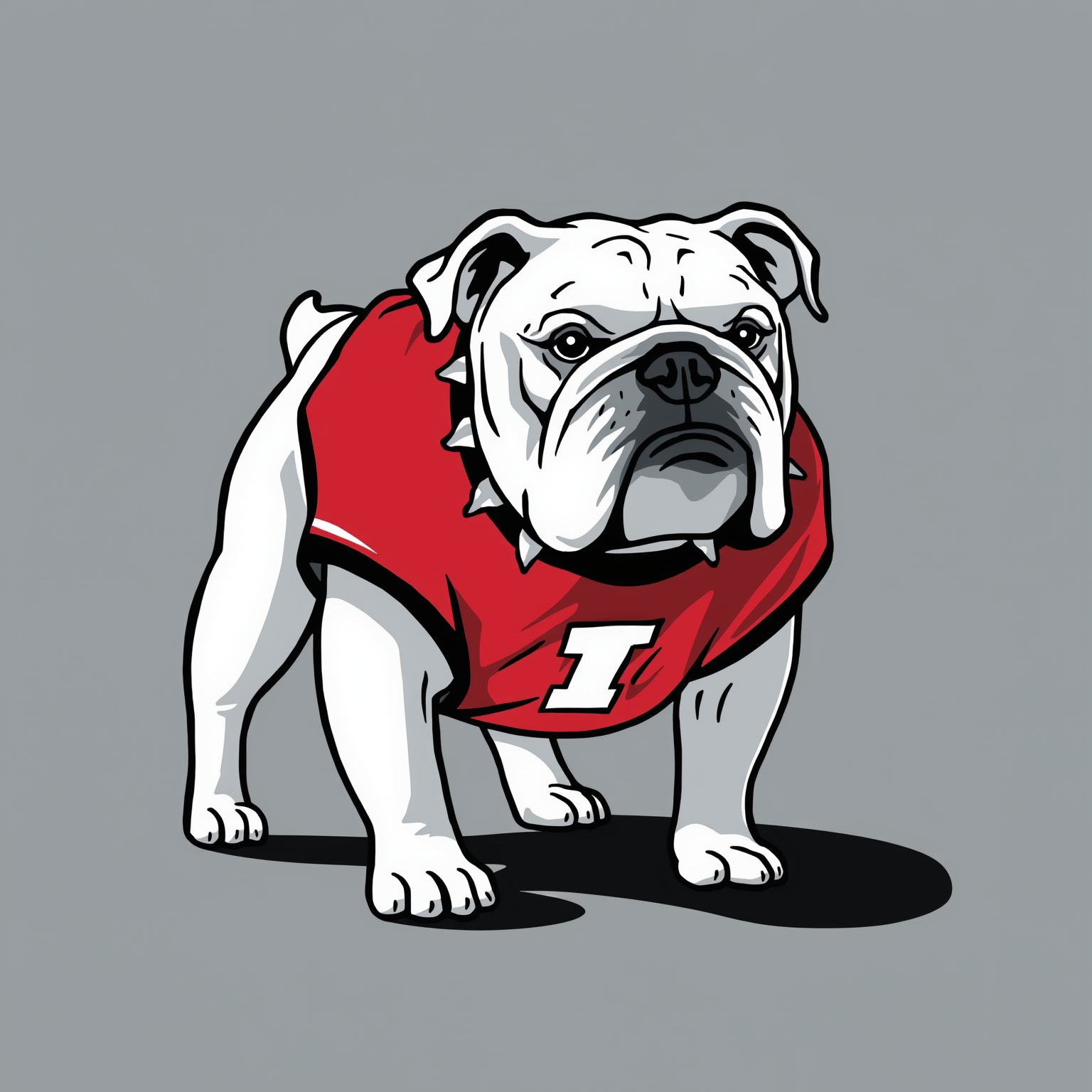Georgia Athletics: Transfers, Hires, and Jersey Debuts - painting of Georgia Bulldogs football, basketball venue