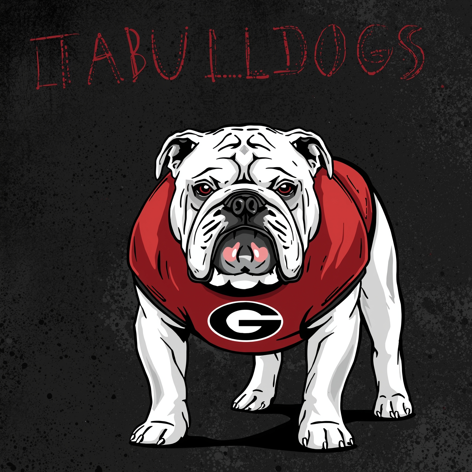 Georgia’s Roster Shuffle: Hoops, Injuries, and Underdogs - painting of Georgia Bulldogs basketball, football venue
