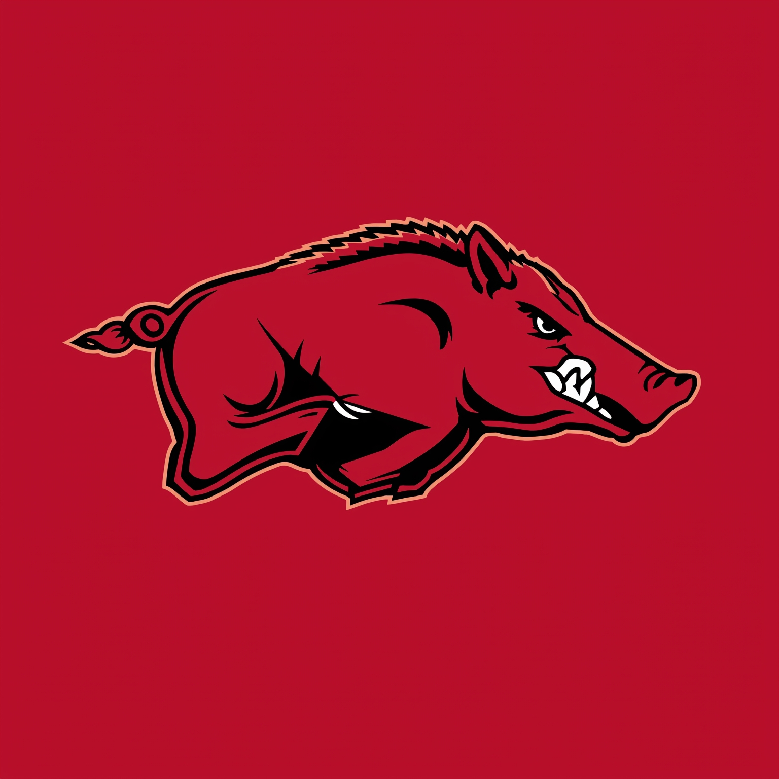 Arkansas Hogs: Coaching Critiques and Diamond Defeats - painting of Arkansas Razorbacks baseball, football venue