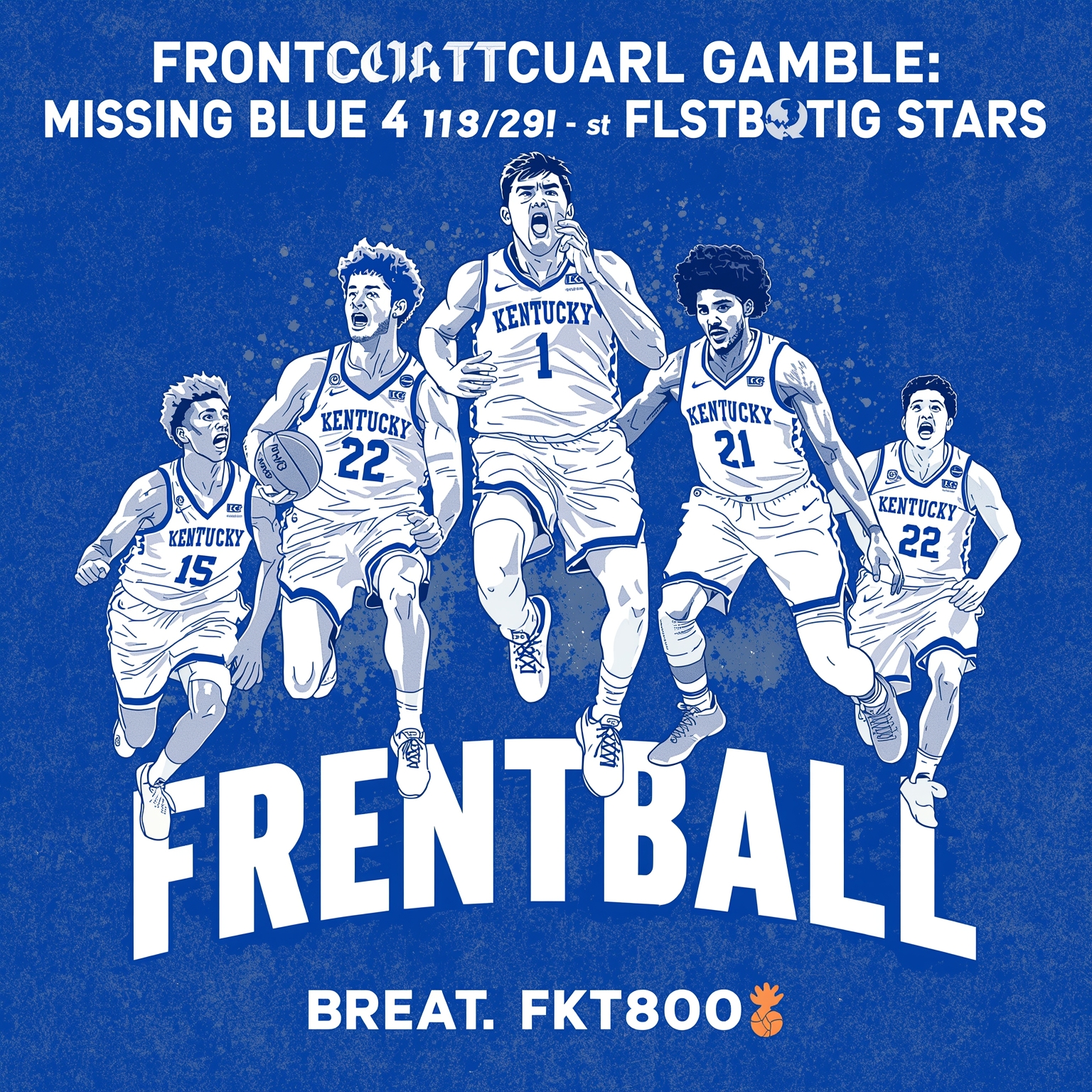 Kentucky's Frontcourt Gamble: Missing Freeman, Chasing Stars - painting of Kentucky Wildcats basketball venue
