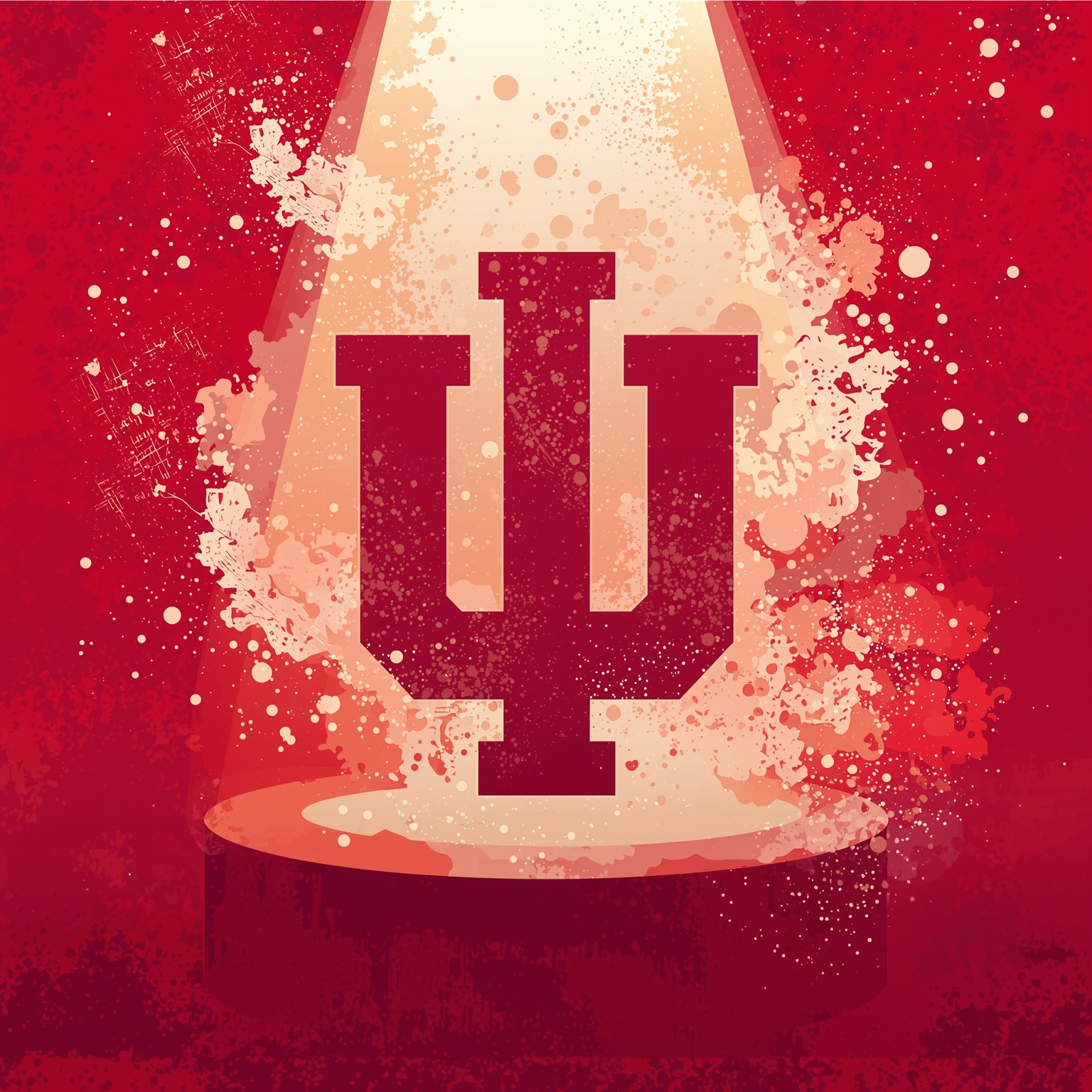 Spring Spotlight: 5 Hoosiers Poised to Shine - painting of Indiana Hoosiers football venue