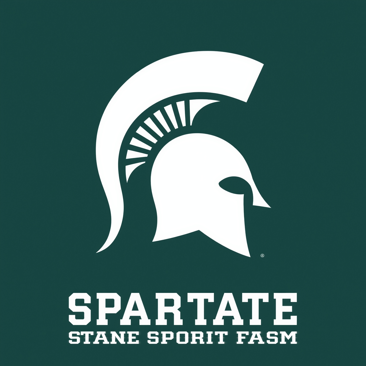 Spartan Stars: Hoops Lineup to NFL Draft Frenzy - painting of Michigan State Spartans basketball,football venue