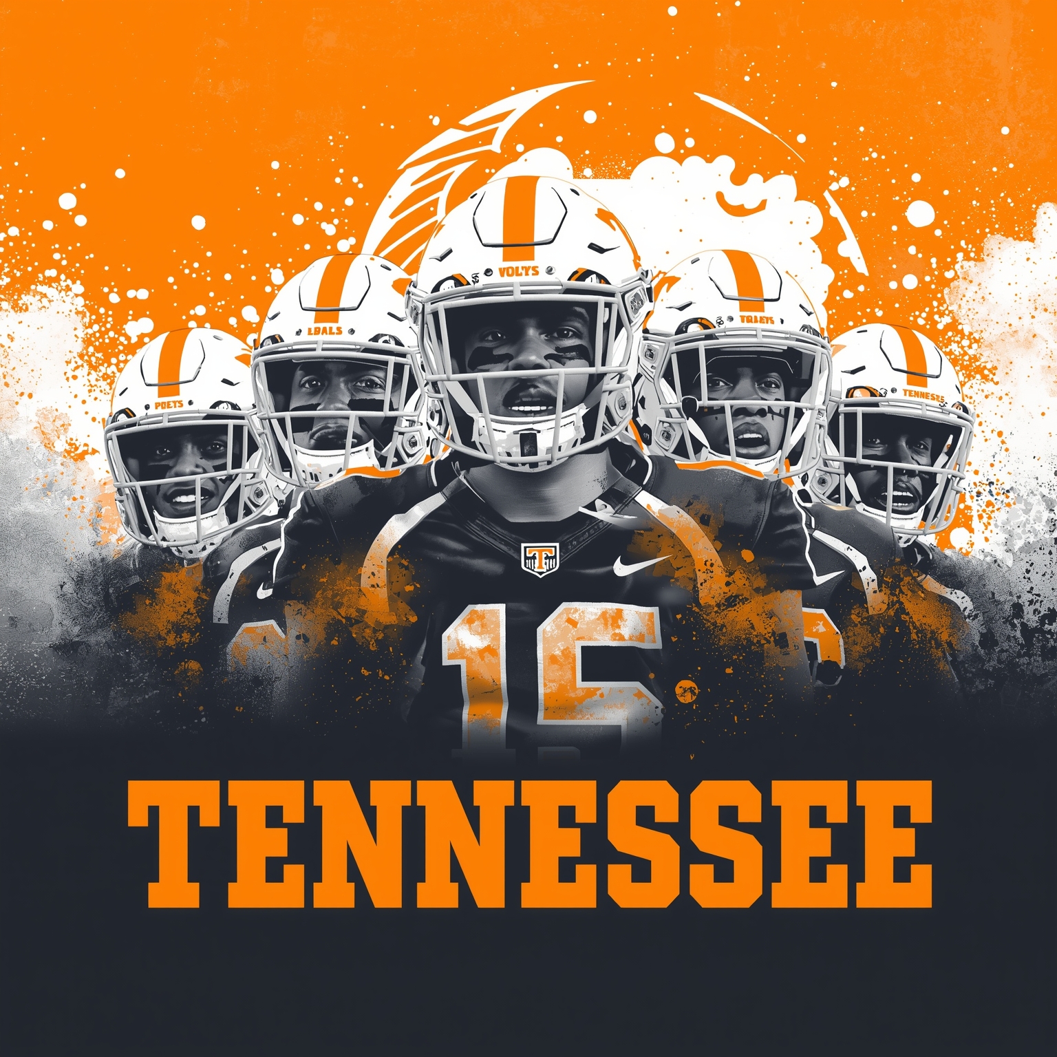 Vols Draft Day: Four Tennessee Picks Shake up NFL - painting of Tennessee Volunteers football venue