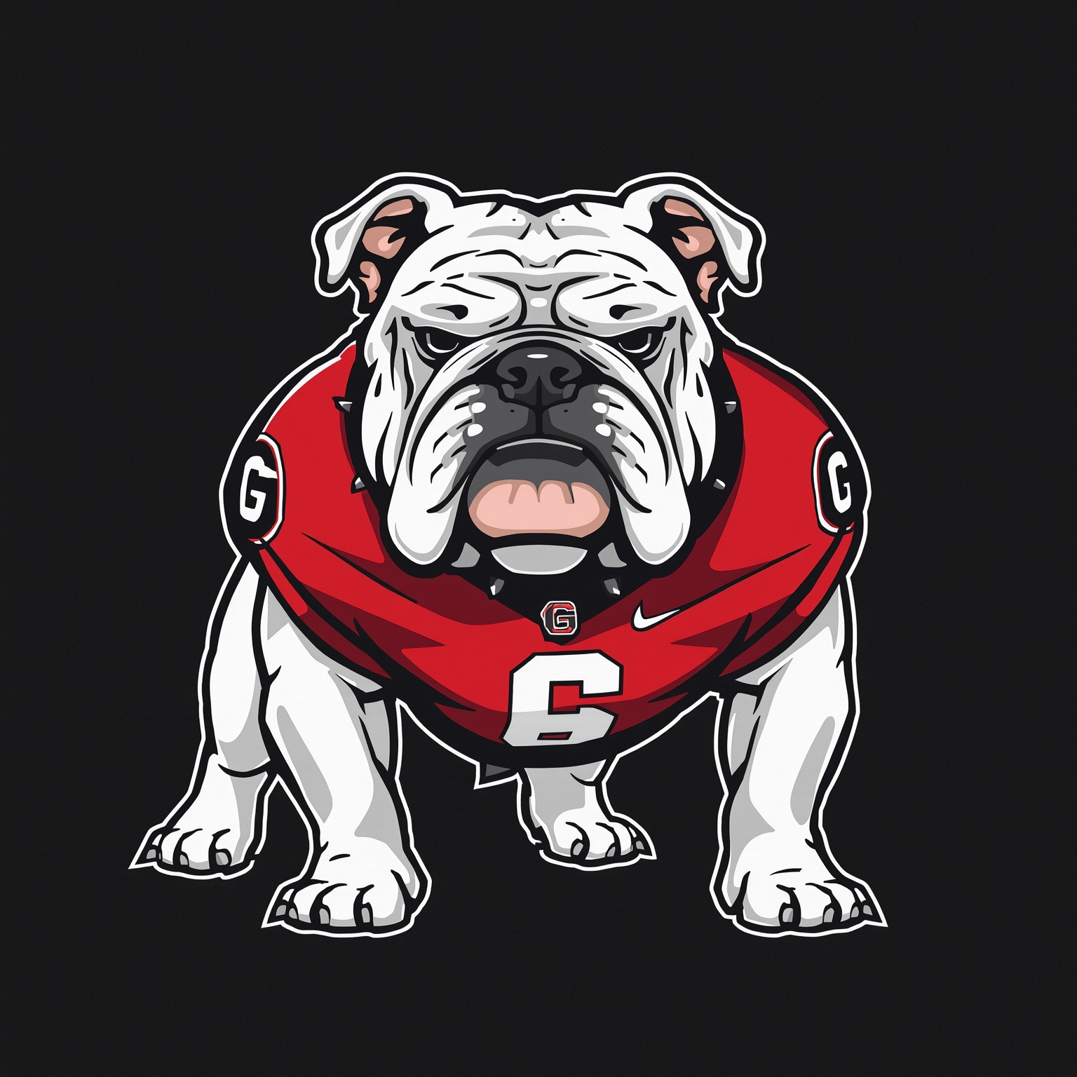 Georgia Bulldogs: Draft, Depth Swaps & Bold Promises - painting of Georgia Bulldogs football, baseball venue