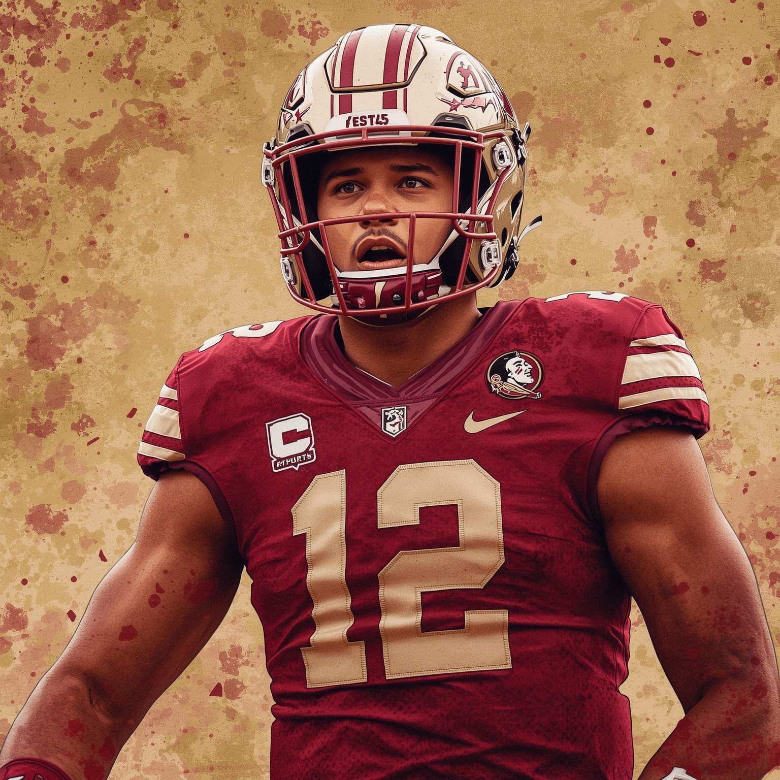 FSU’s 2026 Rollercoaster Season Preview - painting of Florida State Seminoles football venue