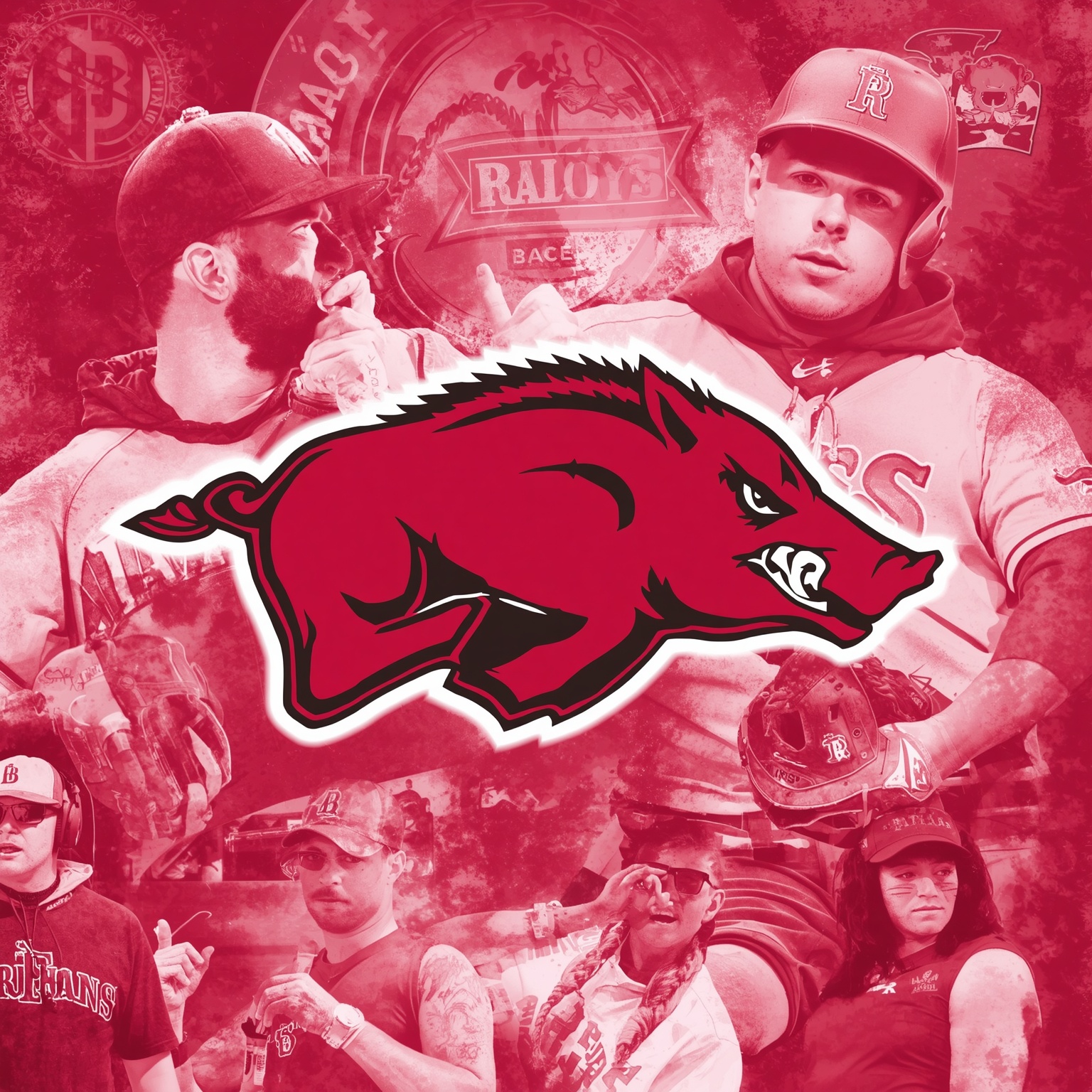 Razorbacks’ New GM: More Coaching, Less Headache - painting of Arkansas Razorbacks baseball venue